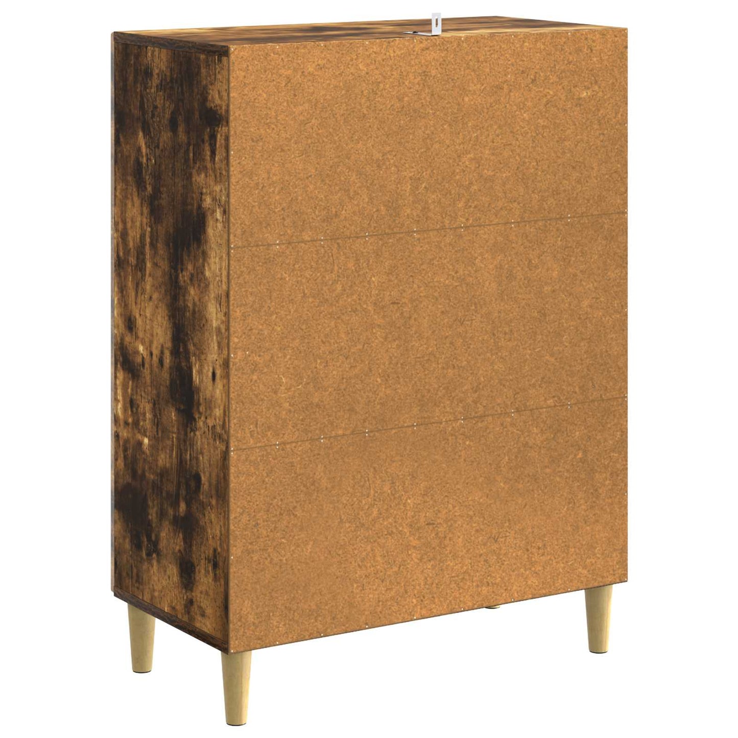 Skuffeskap Røkt Eik 66 x 34,5 x 90 cm Konstruert tre