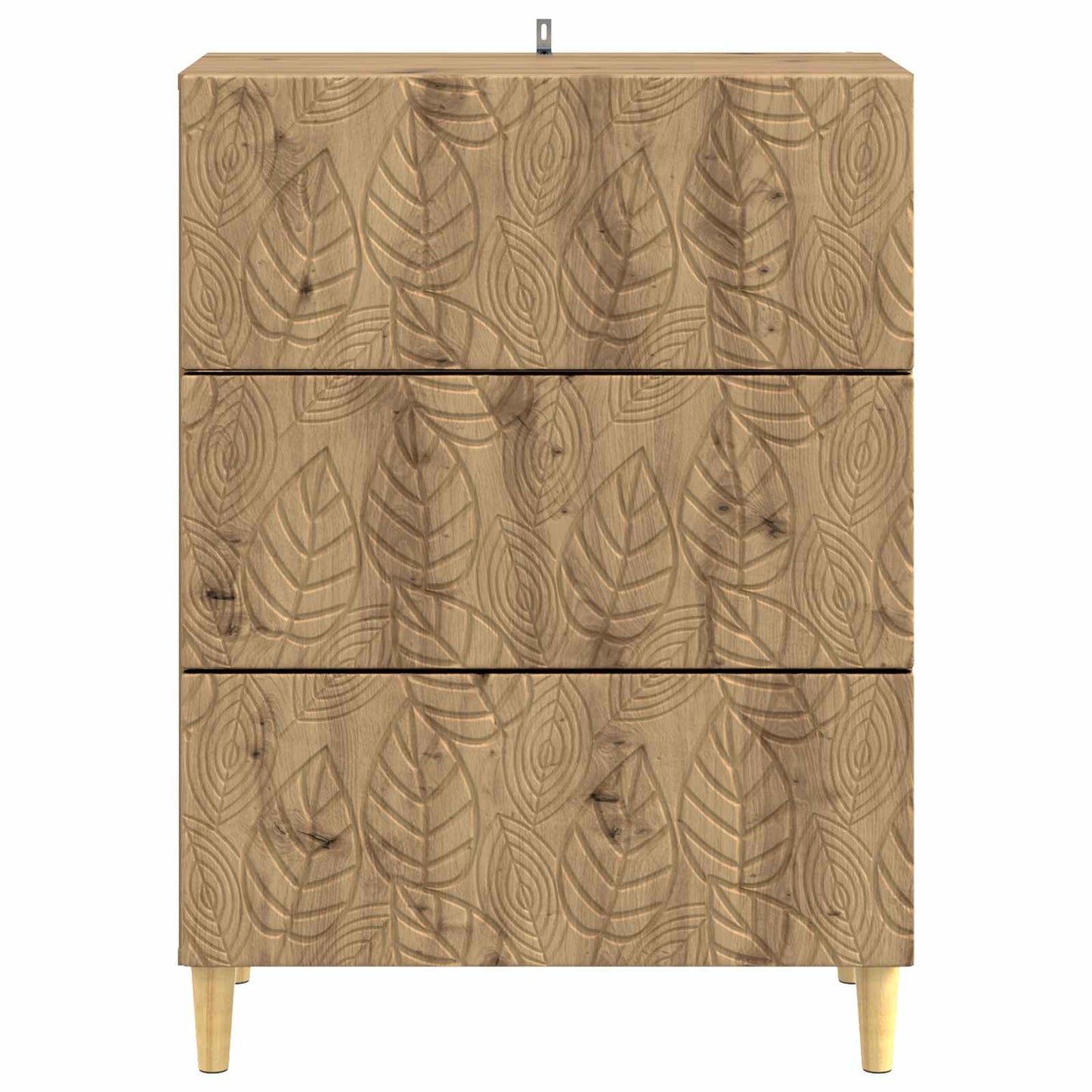 Skuffeskap 66 x 34,5 x 90 cm Konstruert tre Artisan eik