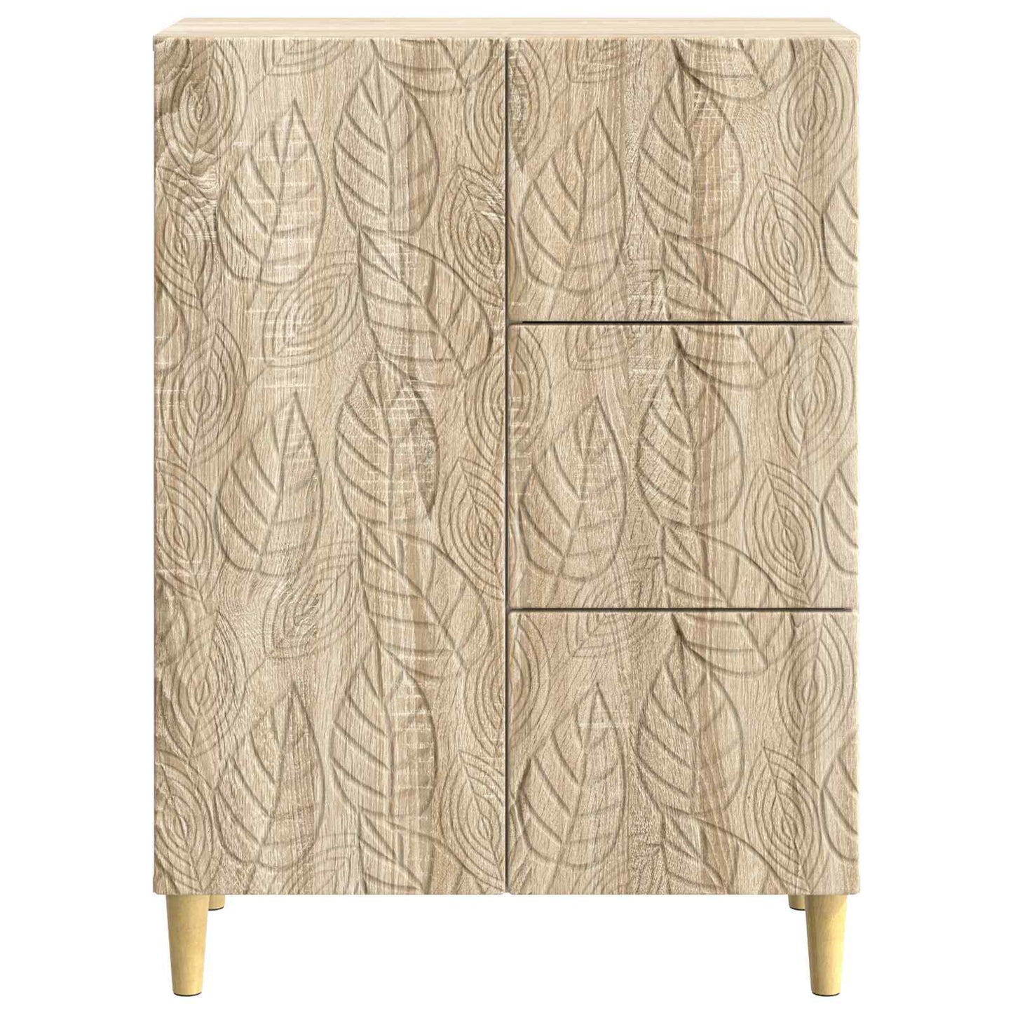 Serviesskap Sonoma eik 66 x 34,5 x 90 cm Konstruert tre