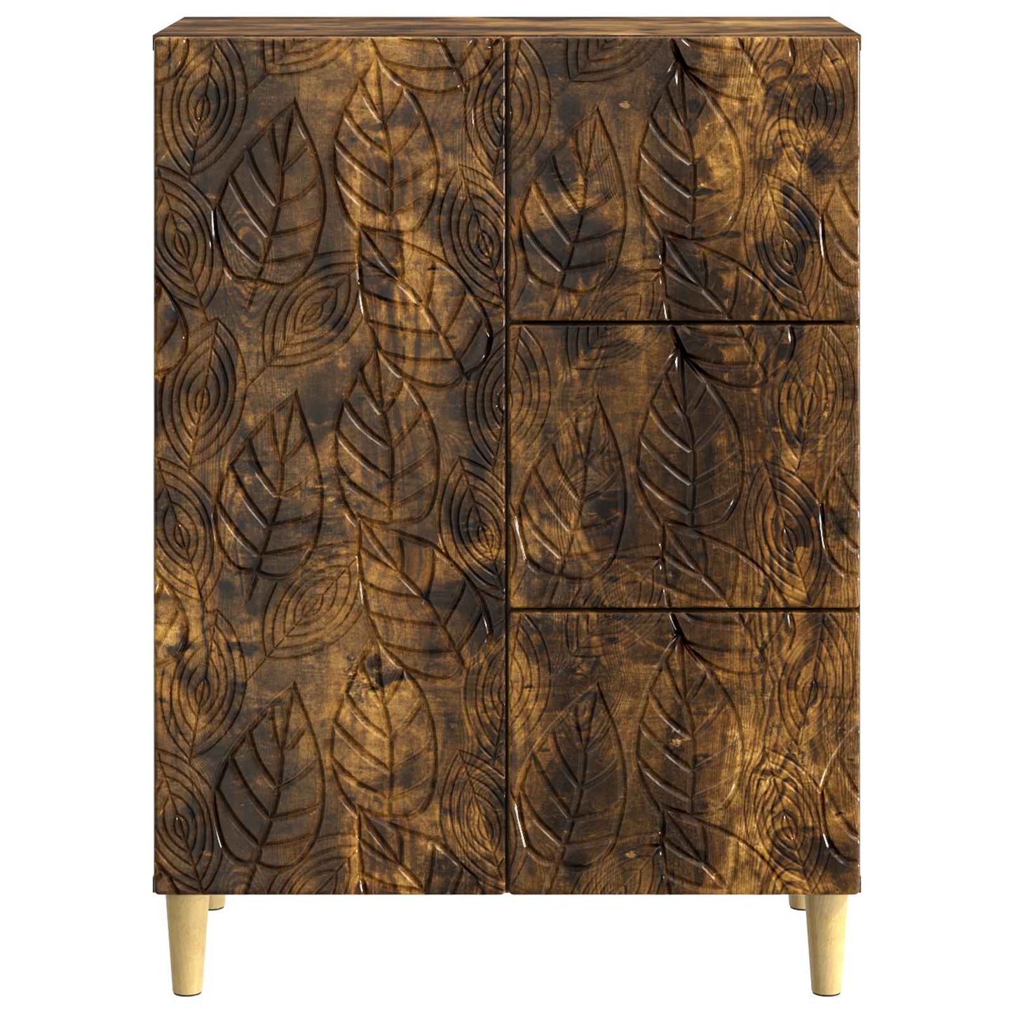 Serviesskap Røkt Eik 66 x 34,5 x 90 cm Konstruert tre