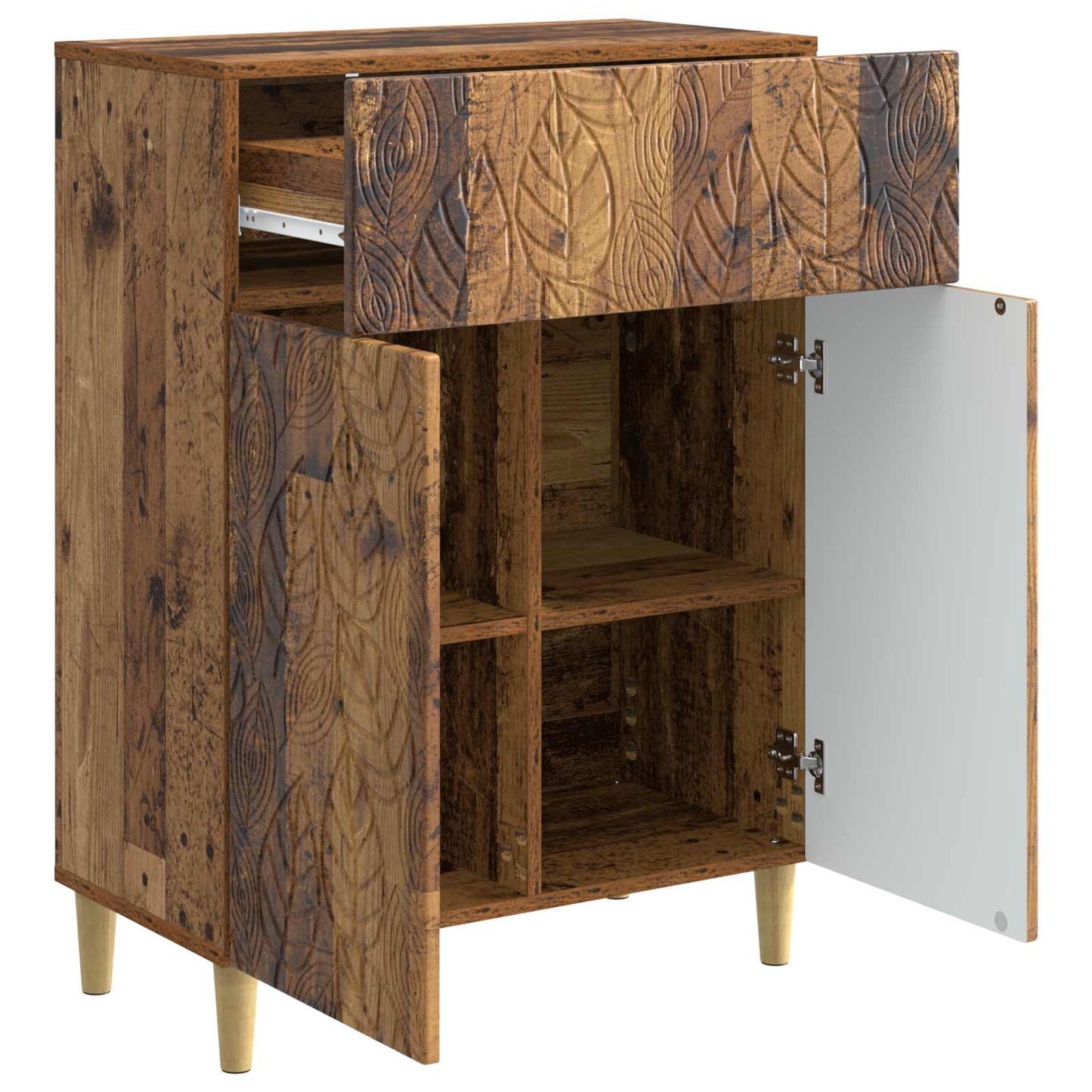 Serviesskap Gammelt tre 66 x 34,5 x 90 cm Konstruert tre
