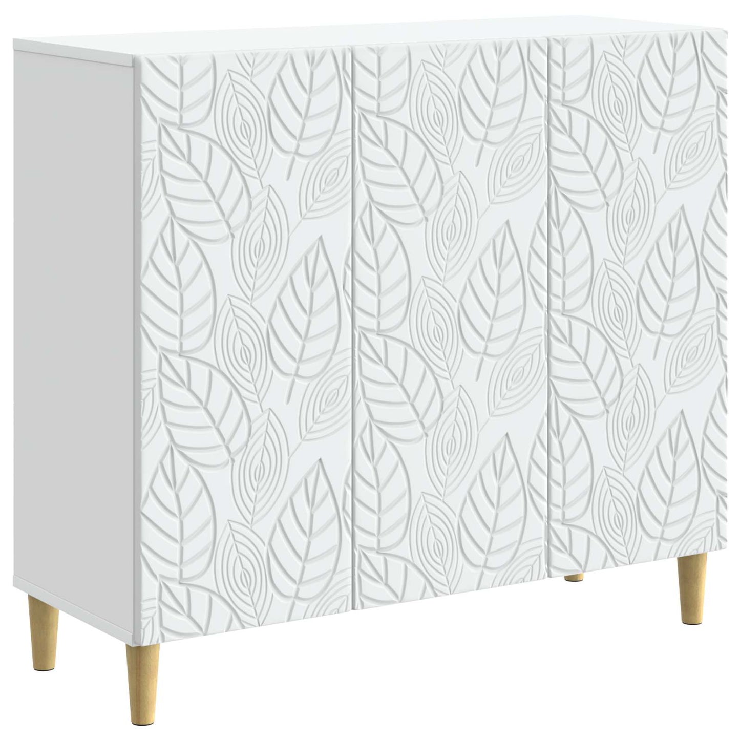Serviesskap Hvit 89 x 34,5 x 80 cm Konstruert tre