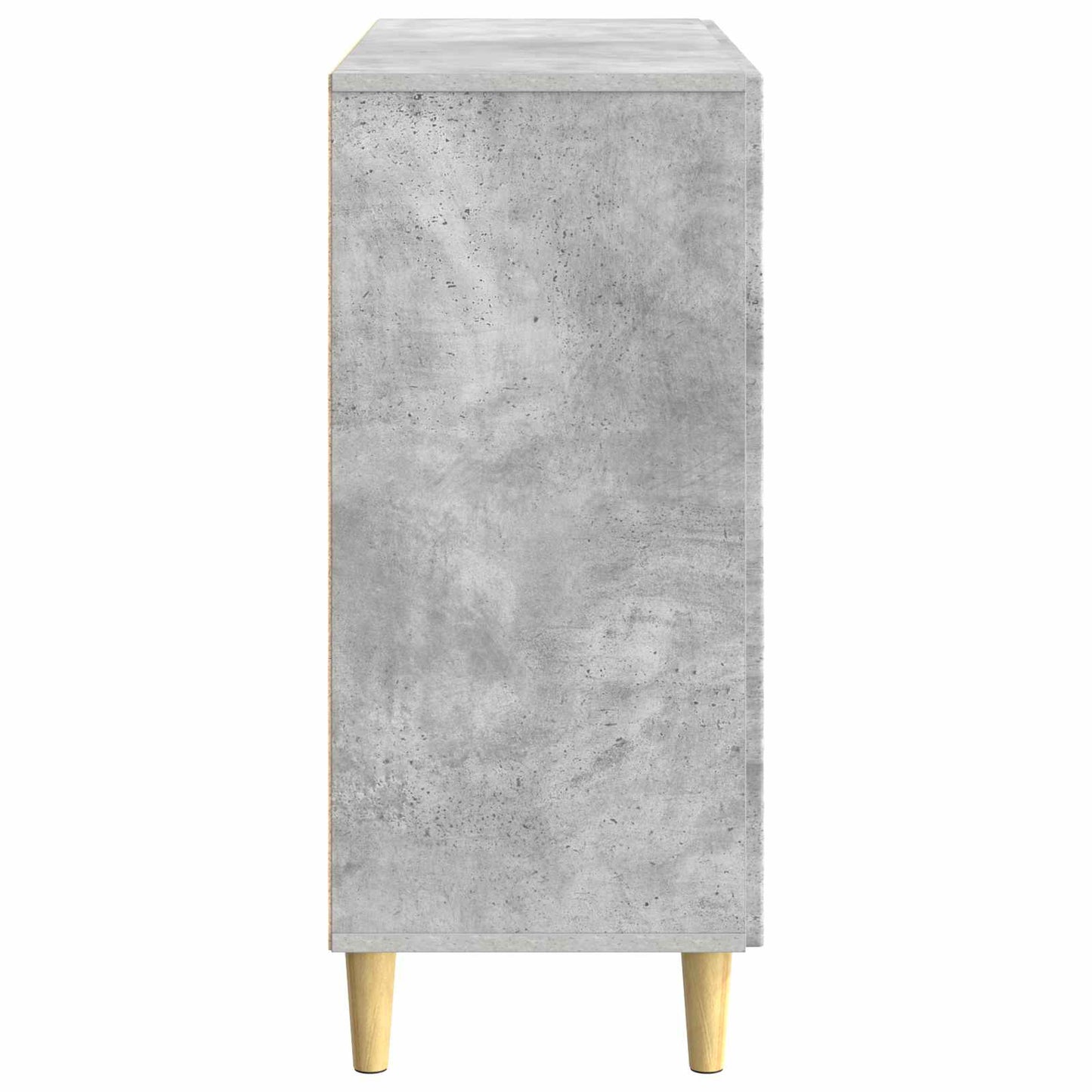 Serviesskap Betonggrå 89 x 34,5 x 80 cm Konstruert tre