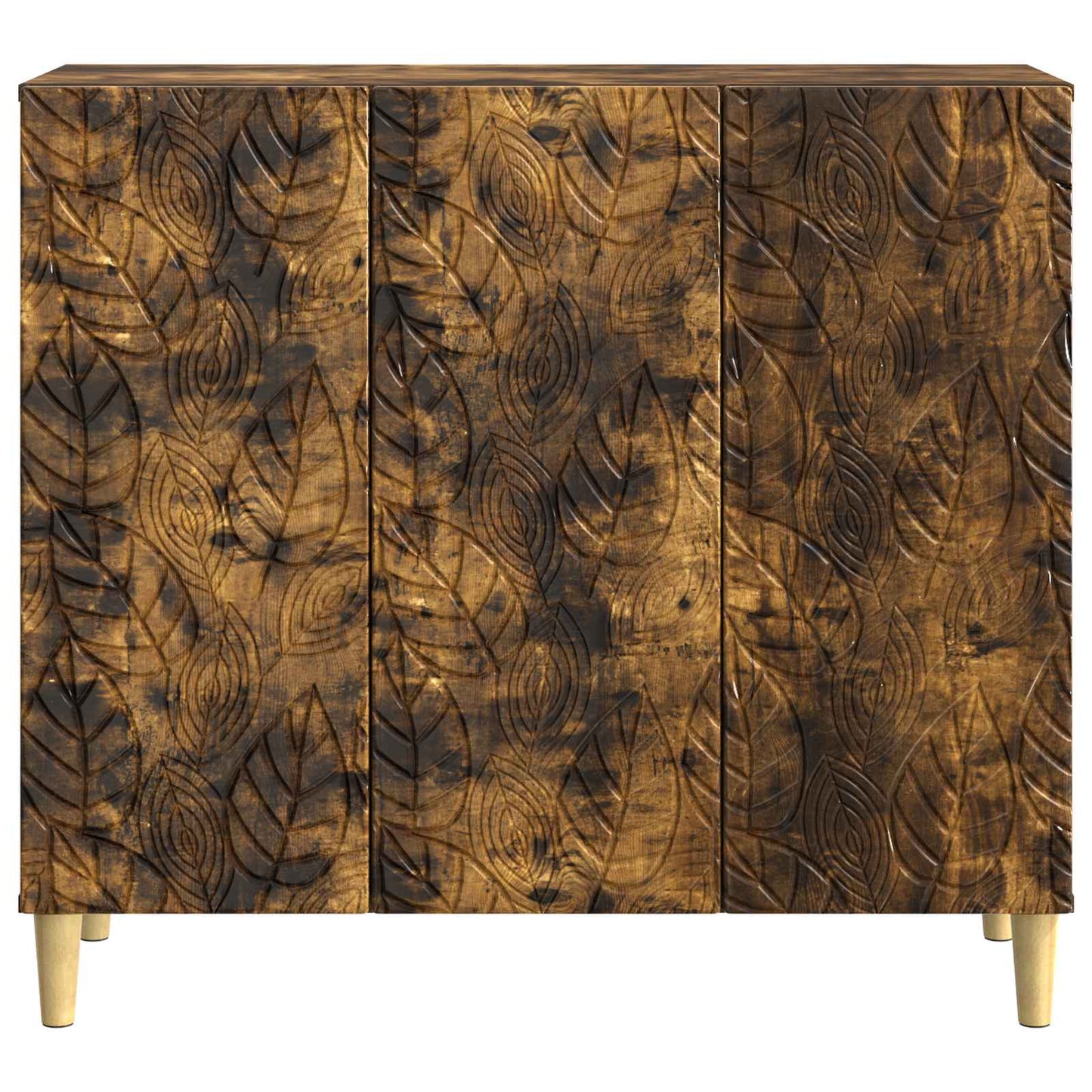 Serviesskap Røkt Eik 89 x 34,5 x 80 cm Konstruert tre