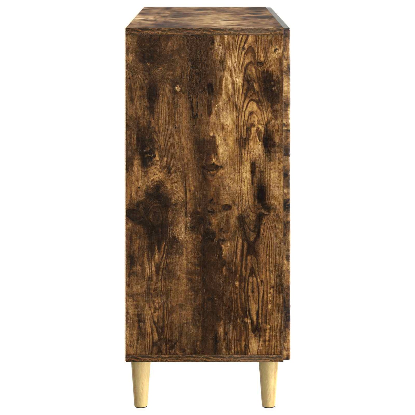 Serviesskap Røkt Eik 89 x 34,5 x 80 cm Konstruert tre