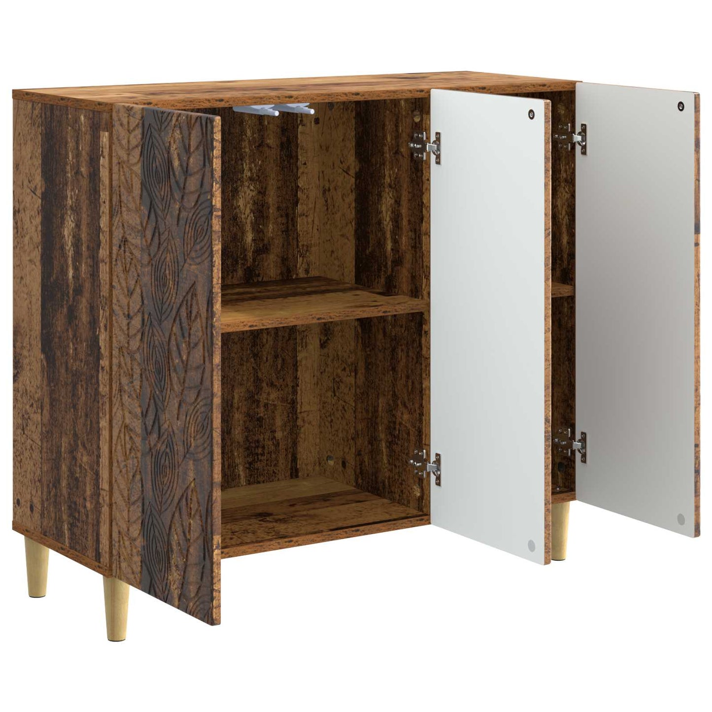 Serviesskap Gammelt tre 89 x 34,5 x 80 cm Konstruert tre