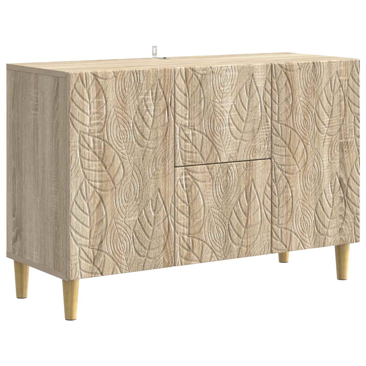 Serviesskap Sonoma eik 89 x 34,5 x 60 cm Konstruert tre