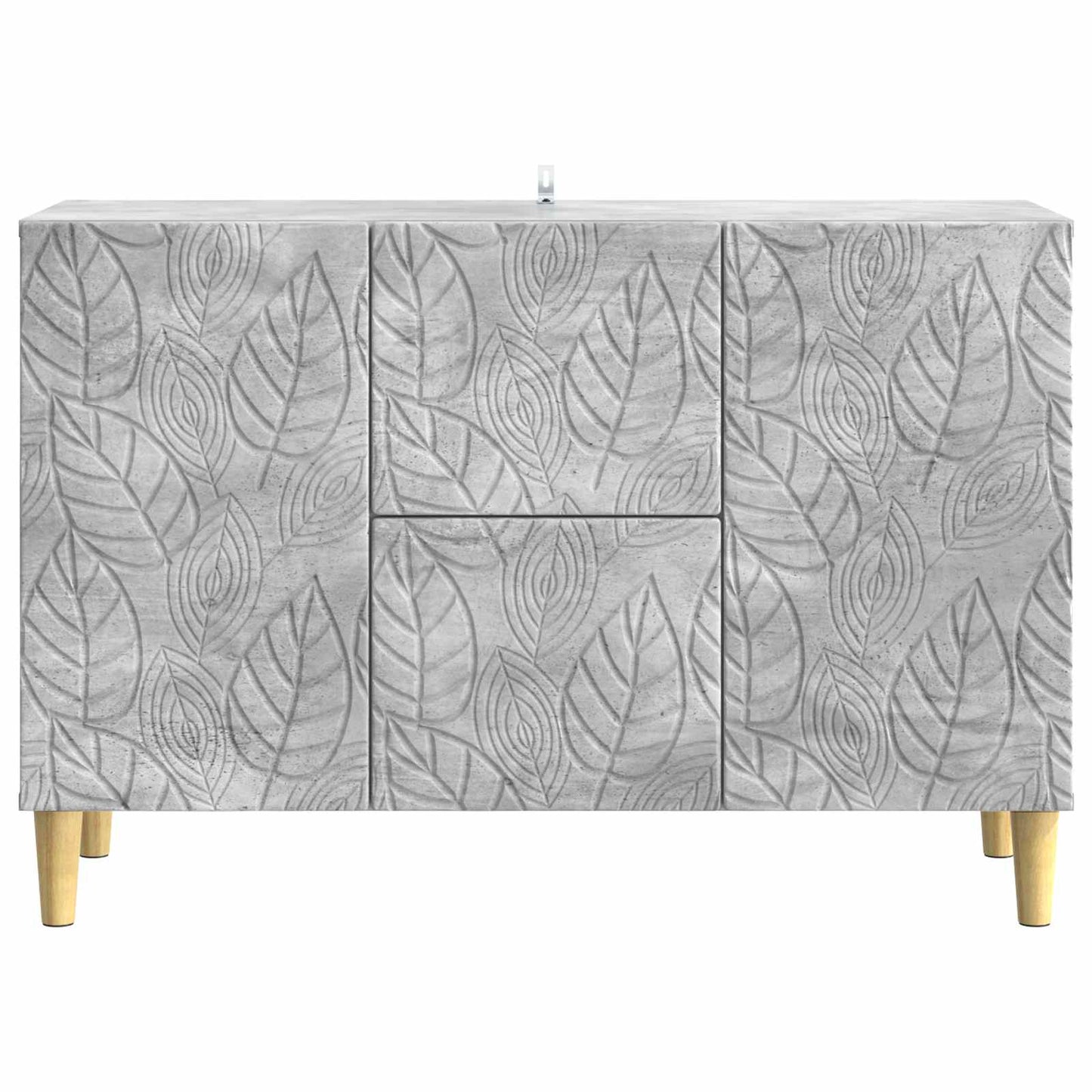 Serviesskap Betonggrå 89 x 34,5 x 60 cm Konstruert tre