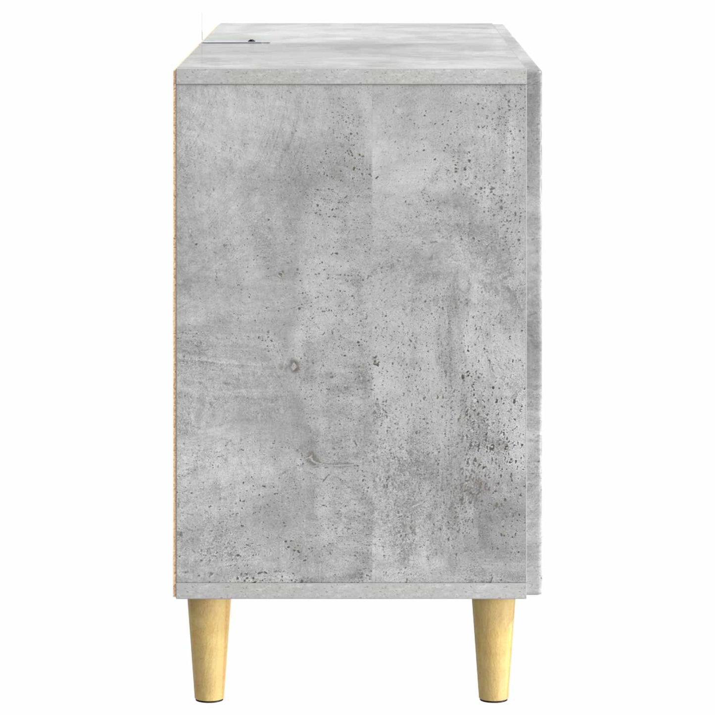 Serviesskap Betonggrå 89 x 34,5 x 60 cm Konstruert tre