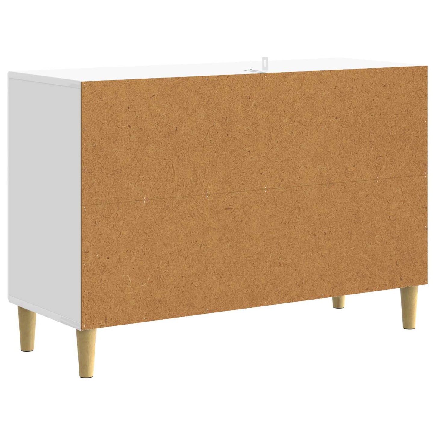 Serviesskap Høgglans hvit 89 x 34,5 x 60 cm Konstruert tre
