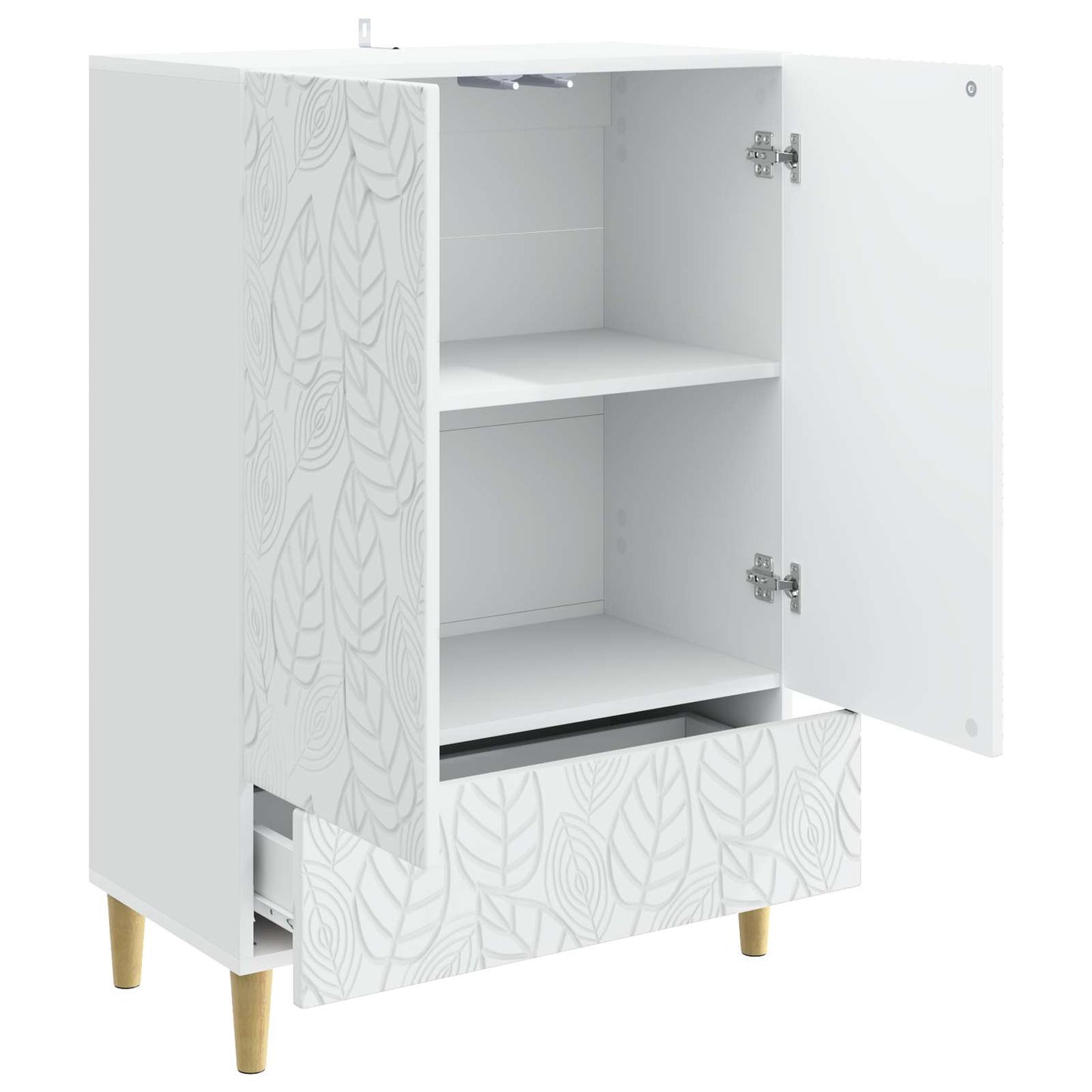 Serviesskap Hvit 66 x 34,5 x 95 cm Konstruert tre