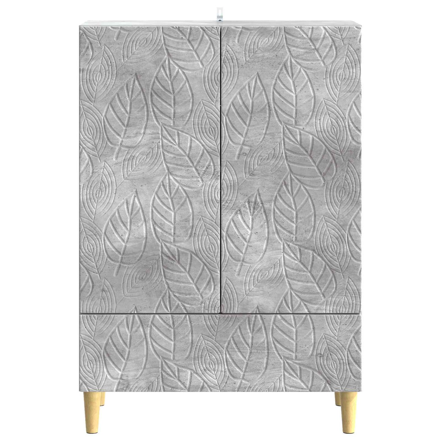 Serviesskap Betonggrå 66 x 34,5 x 95 cm Konstruert tre