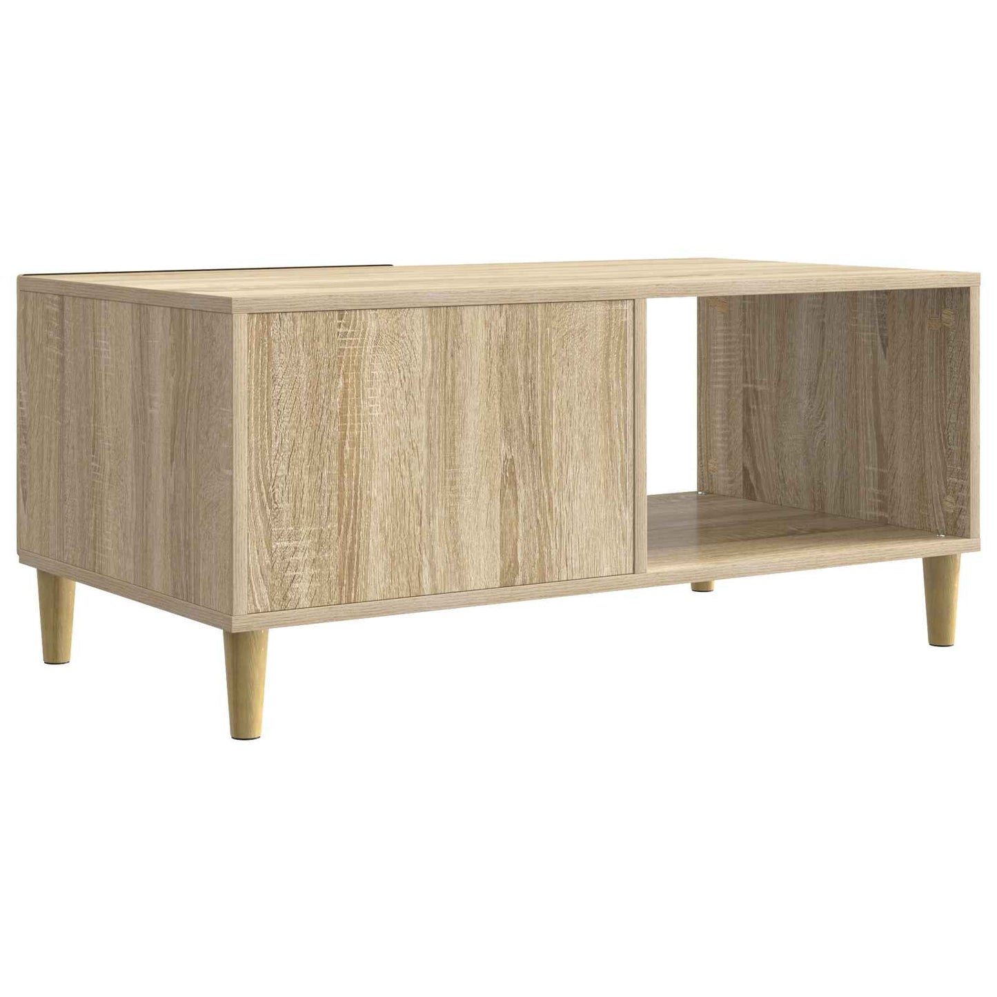 Kaffebord Sonoma eik 90 x 50 x 40 cm Konstruert tre