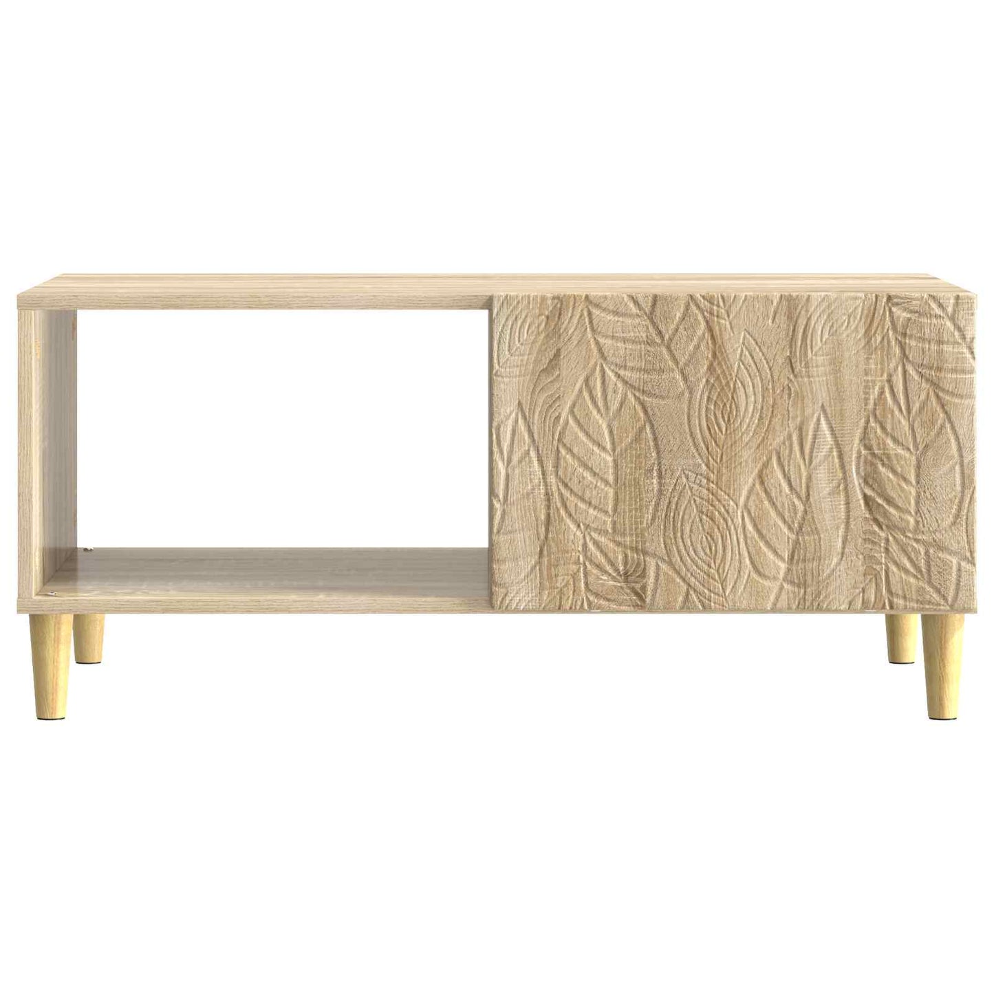 Kaffebord Sonoma eik 90 x 50 x 40 cm Konstruert tre