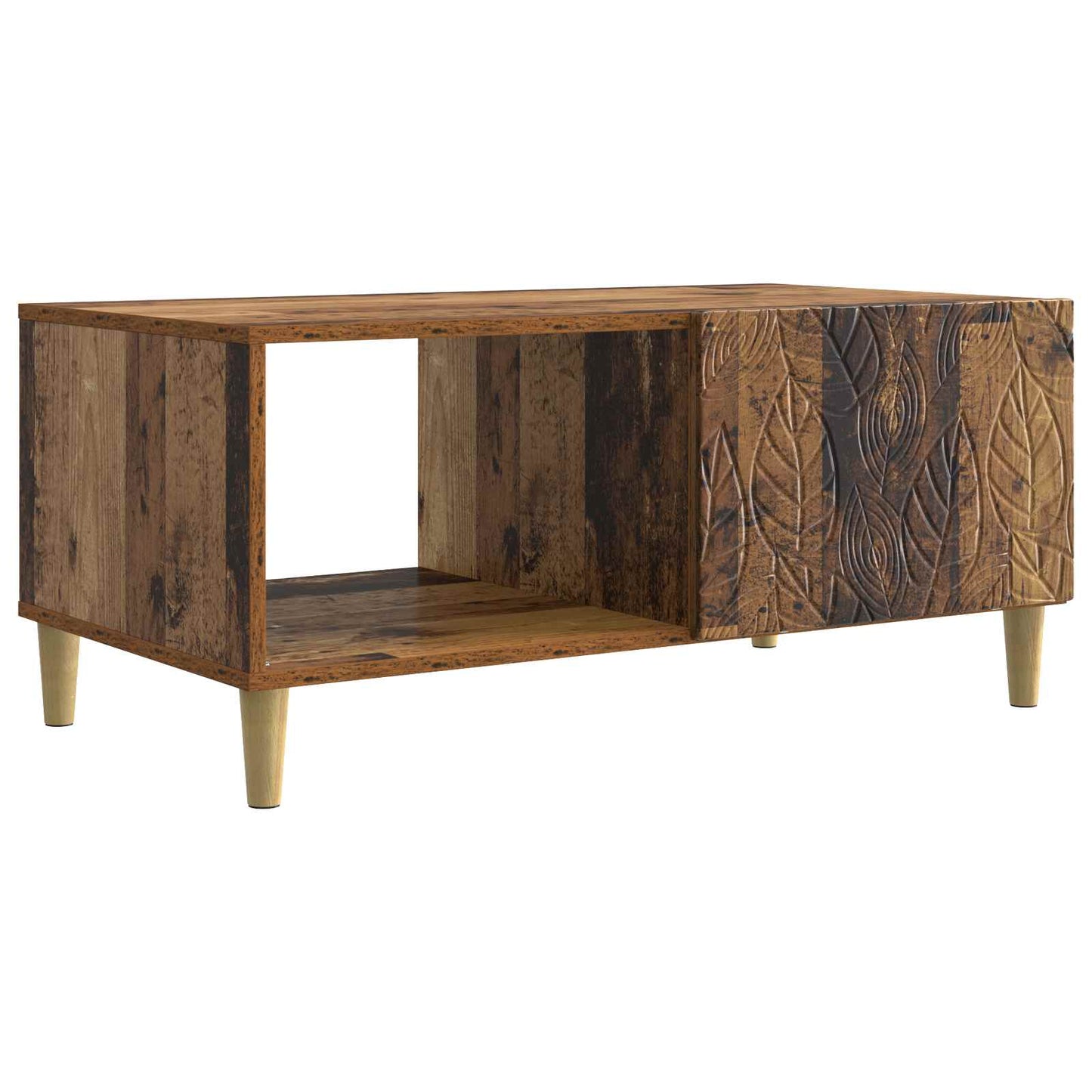 Kaffebord Gammelt tre 90 x 50 x 40 cm Konstruert tre