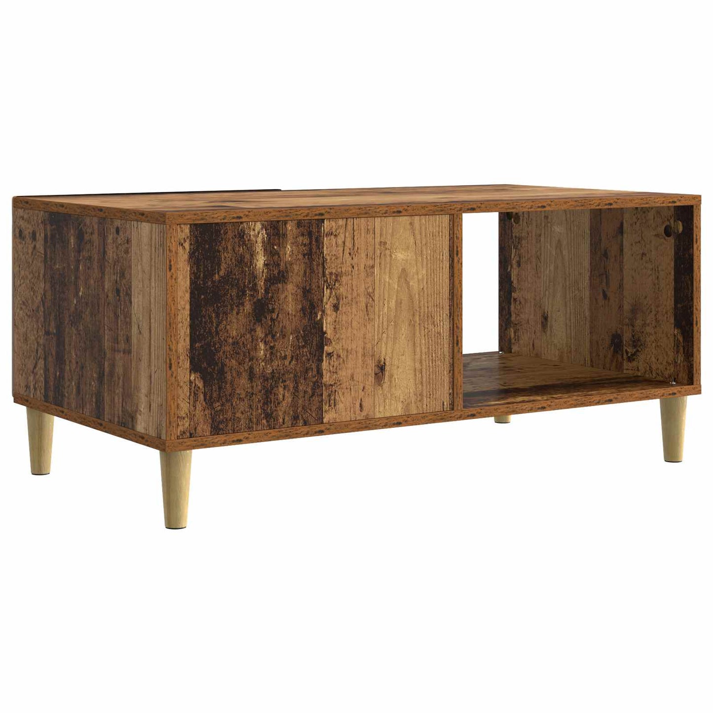Kaffebord Gammelt tre 90 x 50 x 40 cm Konstruert tre