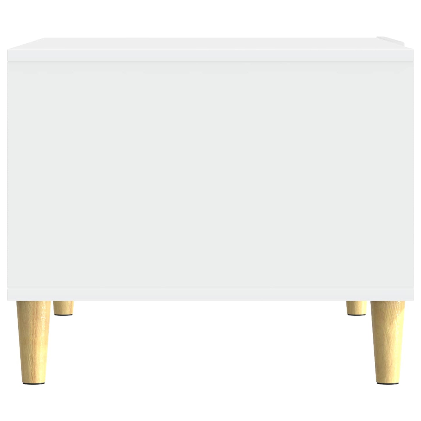 Kaffebord Hvit 50 x 49 x 40 cm Konstruert tre