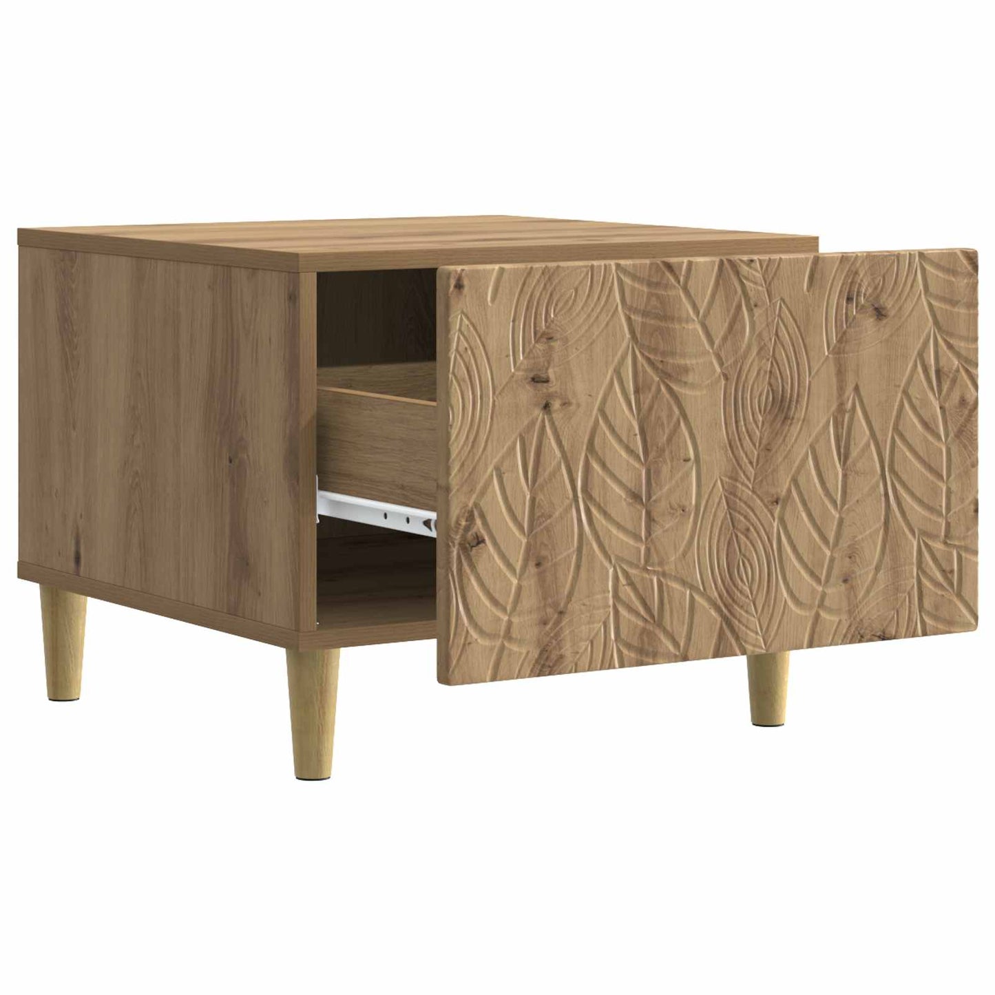 Kaffebord Artisan eik 50 x 49 x 40 cm Konstruert tre