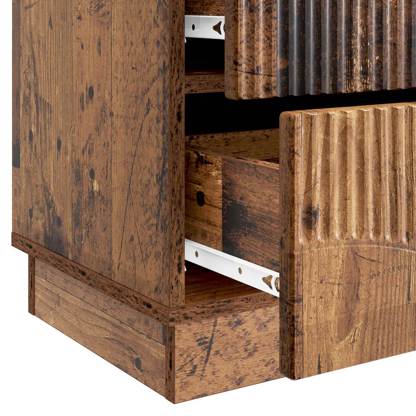 Nattbordskap Gammelt tre 43 x 34,5 x 44,5 cm Konstruert tre