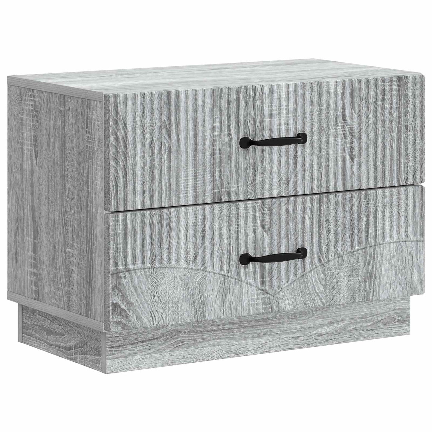 Nattbordskap Grå sonoma 62 x 34,5 x 44,5 cm Konstruert tre