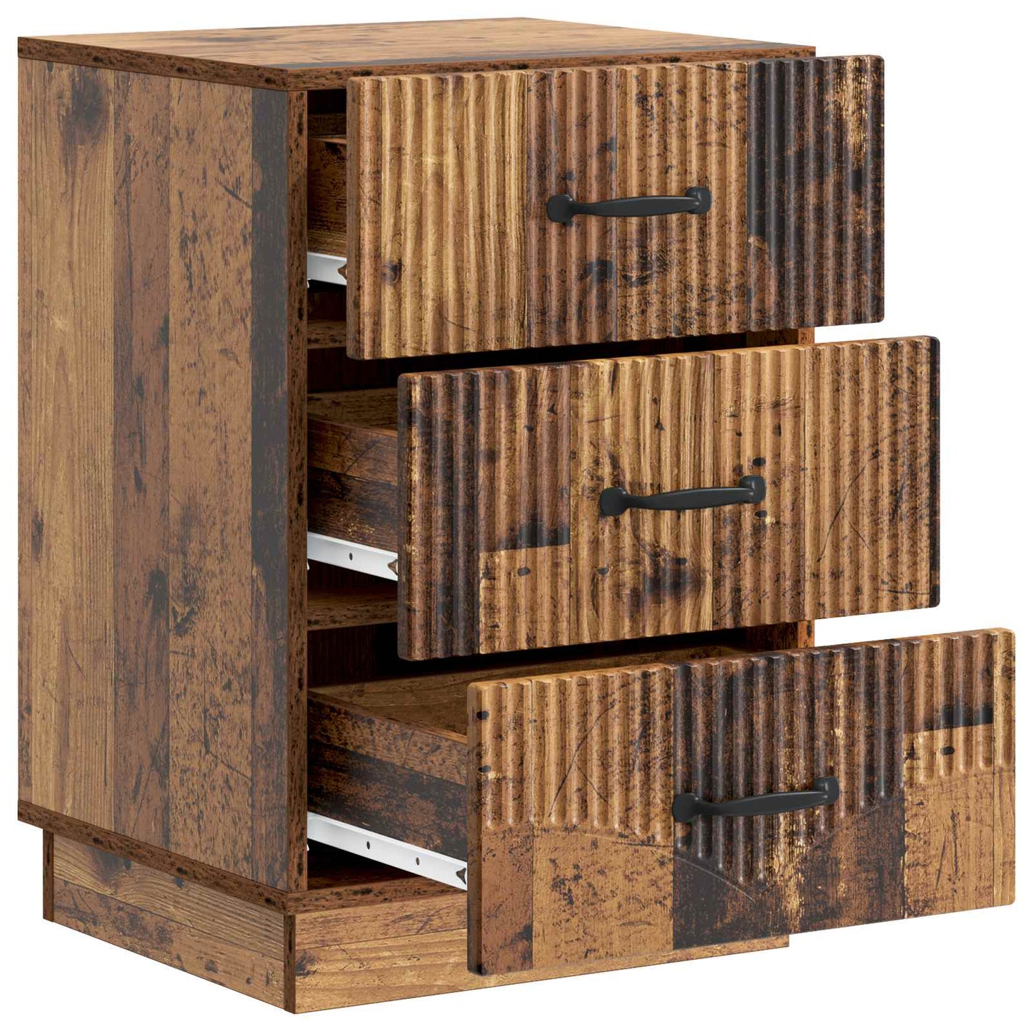 Nattbordskap Gammelt tre 43 x 41 x 63,5 cm Konstruert tre