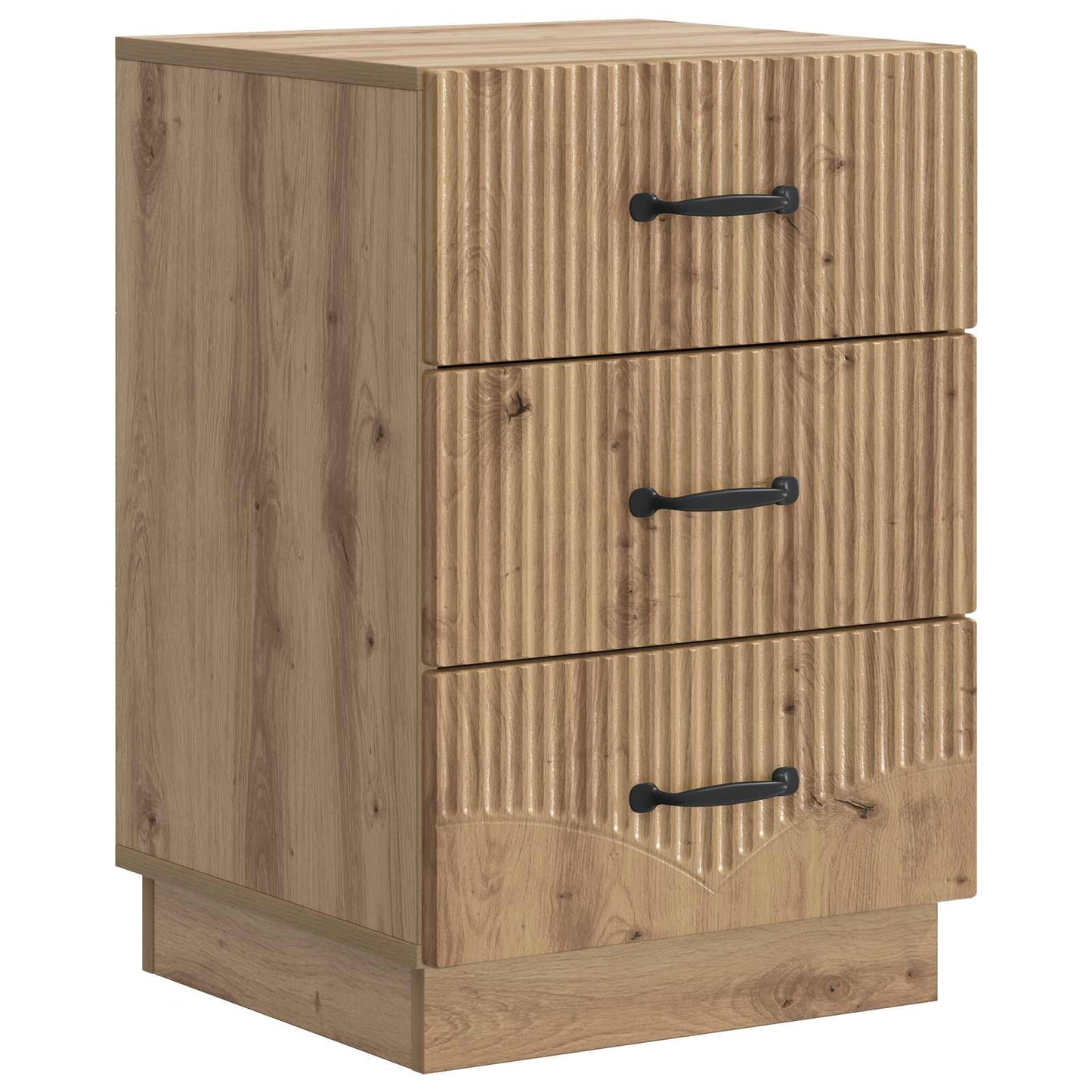 Nattbordskap Artisan eik 43 x 41 x 63,5 cm Konstruert tre