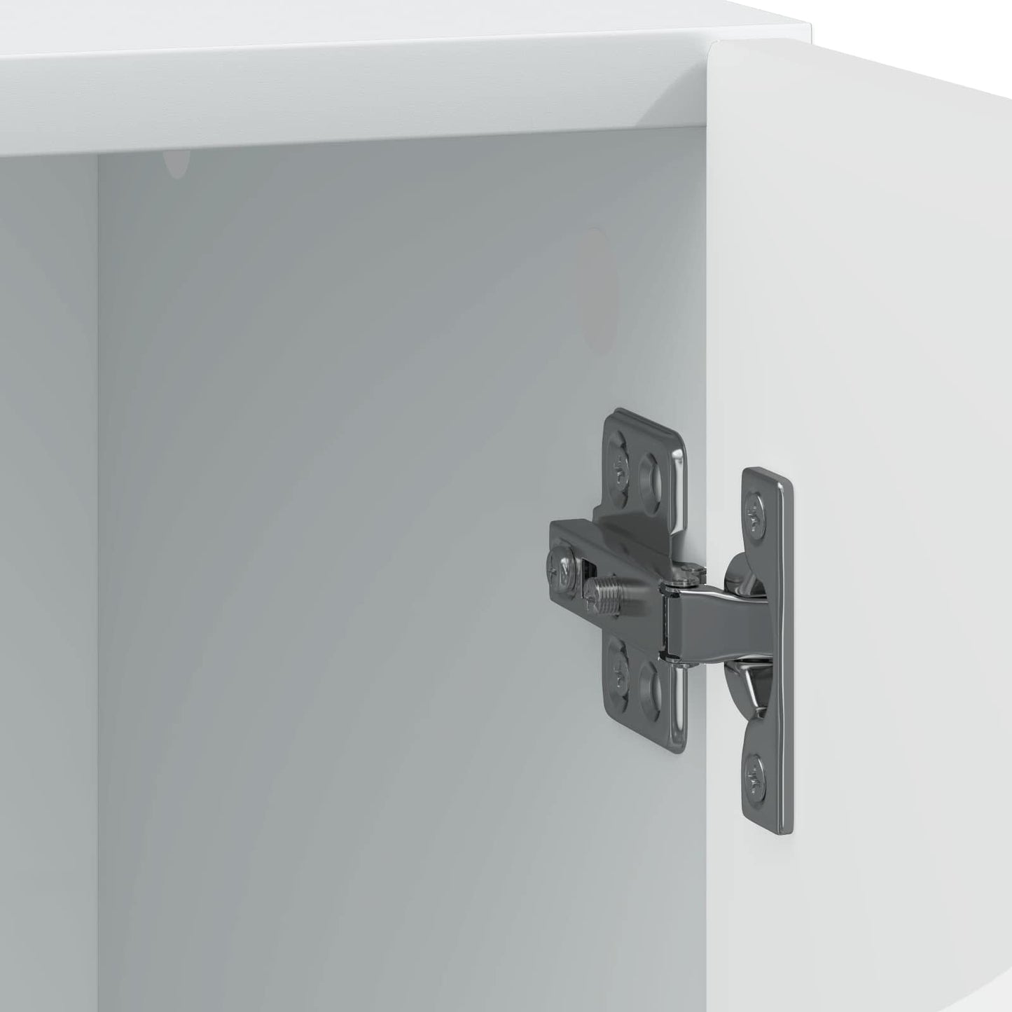 Nattbord Hvit 43 x 34,5 x 47 cm Konstruert tre