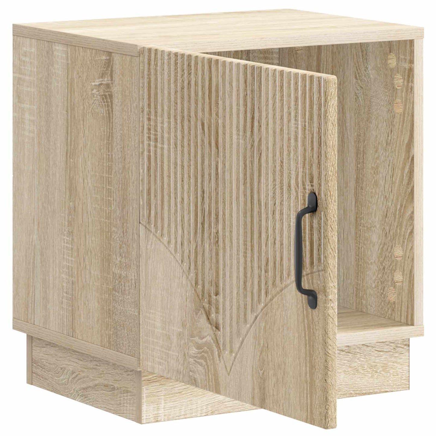 Nattbord 2 pcs Sonoma eik 43 x 34,5 x 47 cm Konstruert tre