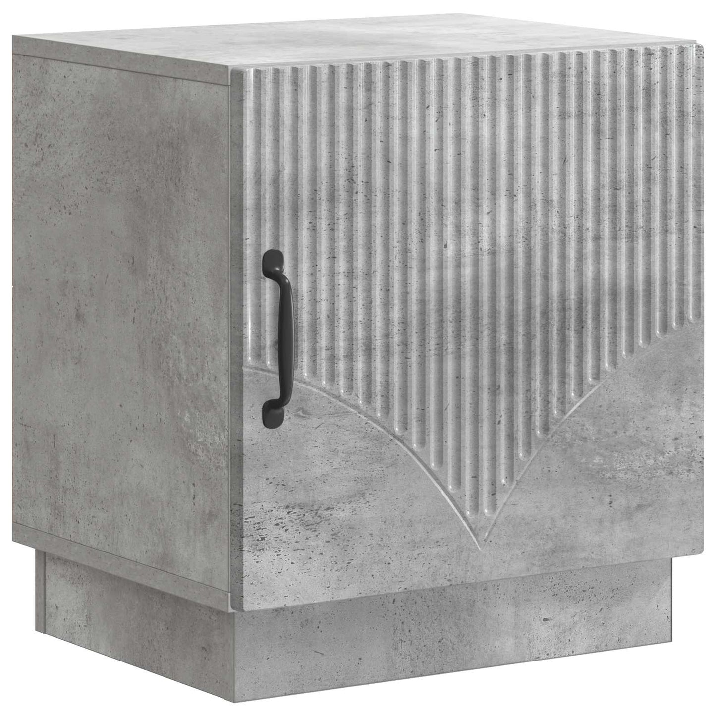 Nattbord Betonggrå 43 x 34,5 x 47 cm Konstruert tre