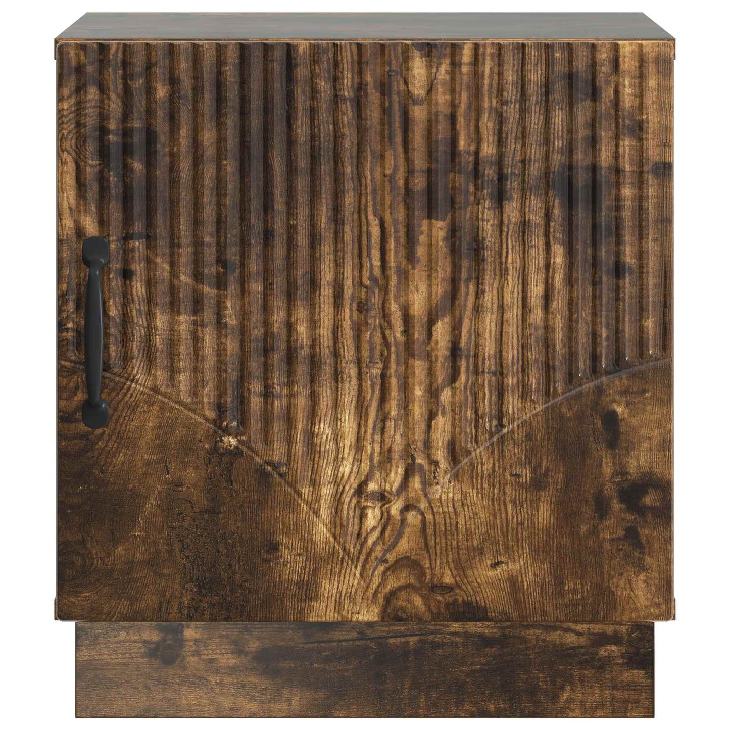 Nattbord 2 pcs Røkt Eik 43 x 34,5 x 47 cm Konstruert tre