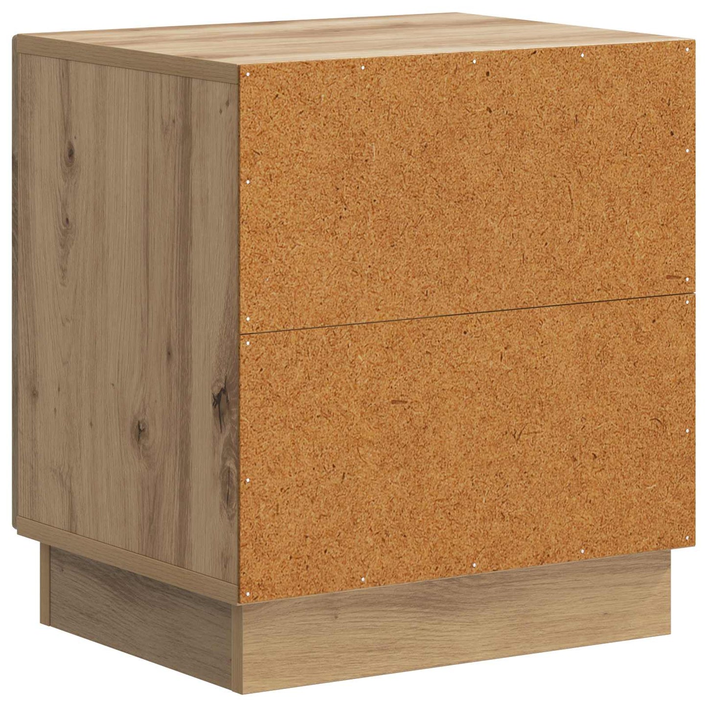 Nattbord 2 pcs Artisan eik 43 x 34,5 x 47 cm Konstruert tre