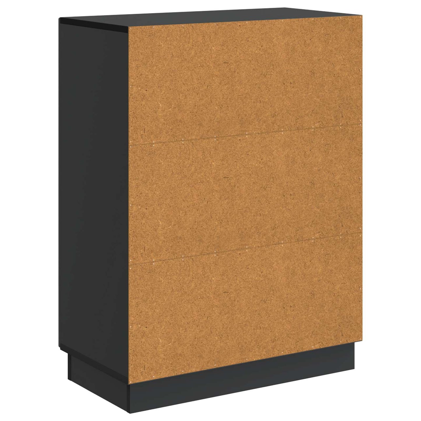 Serviesskap Svart 66 x 34,5 x 87 cm Konstruert tre