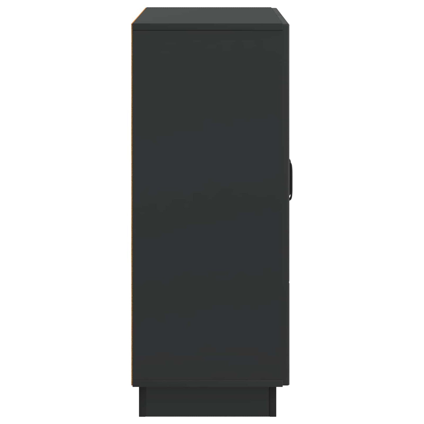 Serviesskap Svart 66 x 34,5 x 87 cm Konstruert tre