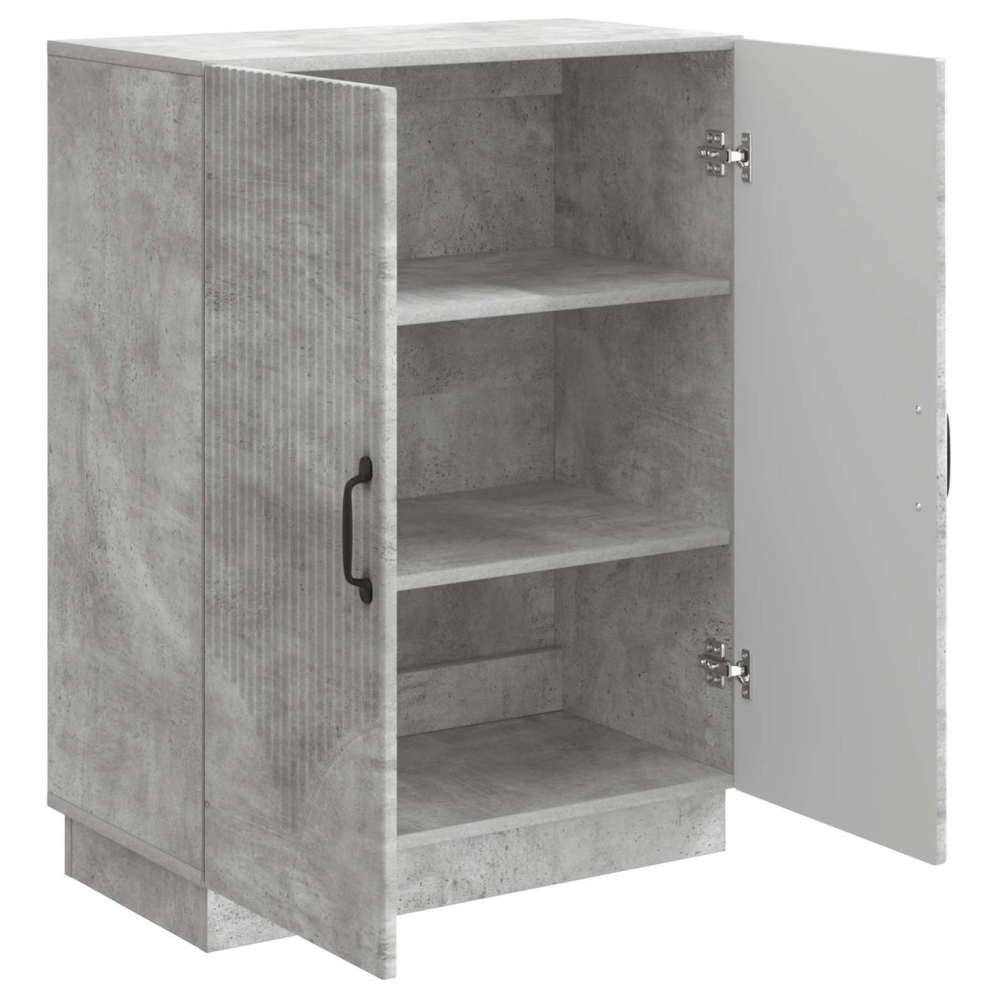 Serviesskap Betonggrå 66 x 34,5 x 87 cm Konstruert tre