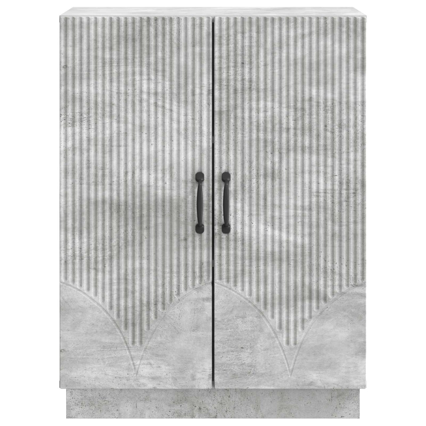 Serviesskap Betonggrå 66 x 34,5 x 87 cm Konstruert tre