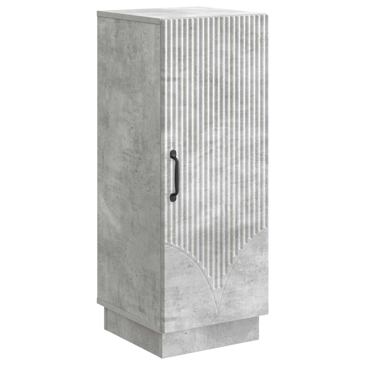 Serviesskap Betonggrå 33 x 34,5 x 87 cm Konstruert tre