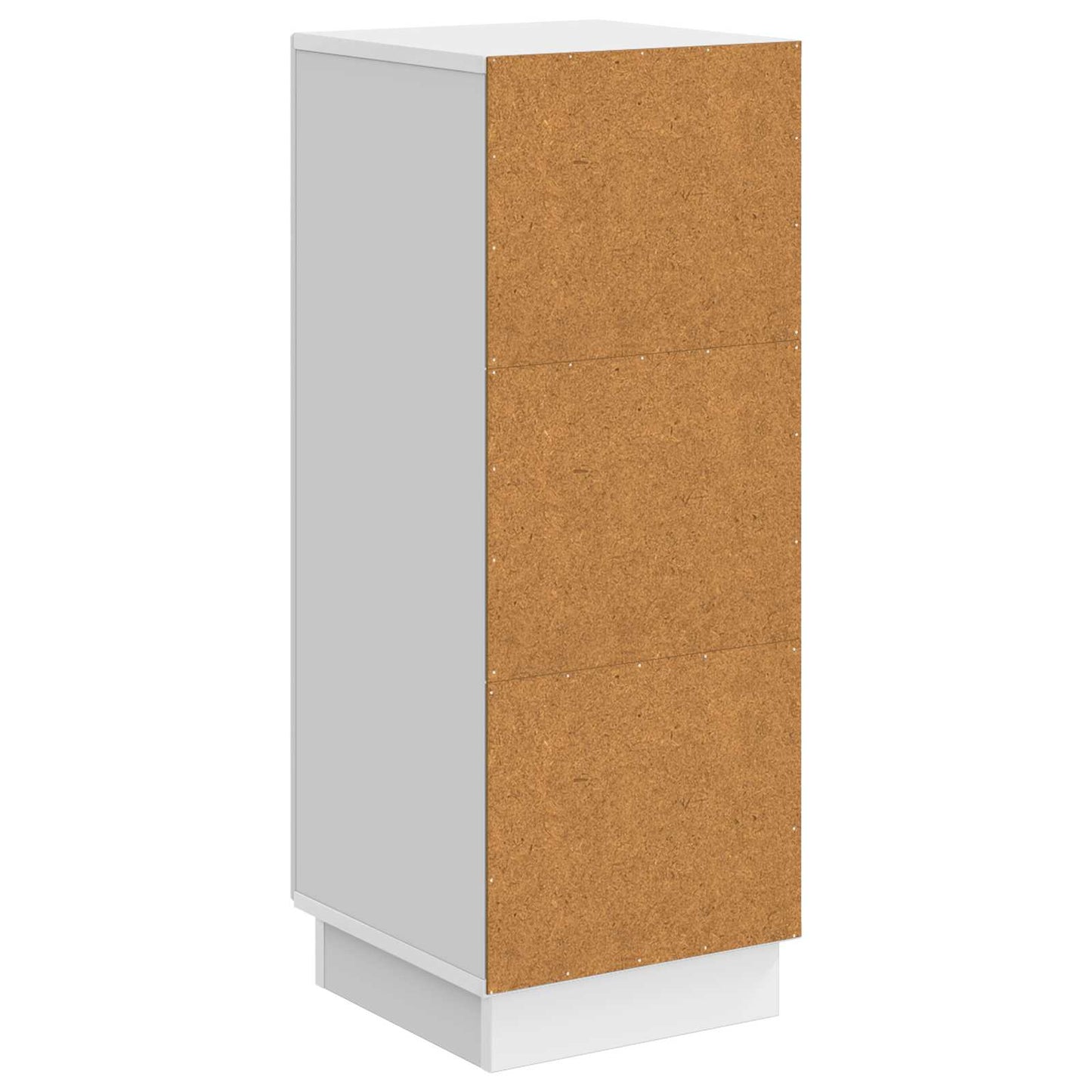 Serviesskap Høgglans hvit 33 x 34,5 x 87 cm Konstruert tre