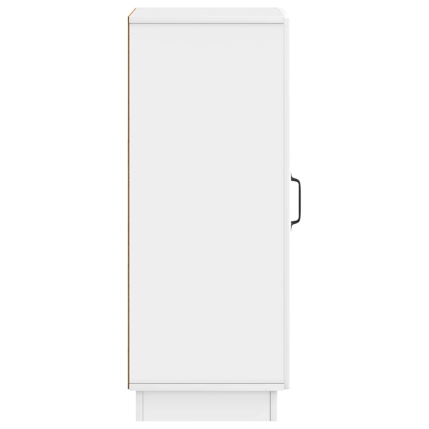 Serviesskap Høgglans hvit 33 x 34,5 x 87 cm Konstruert tre