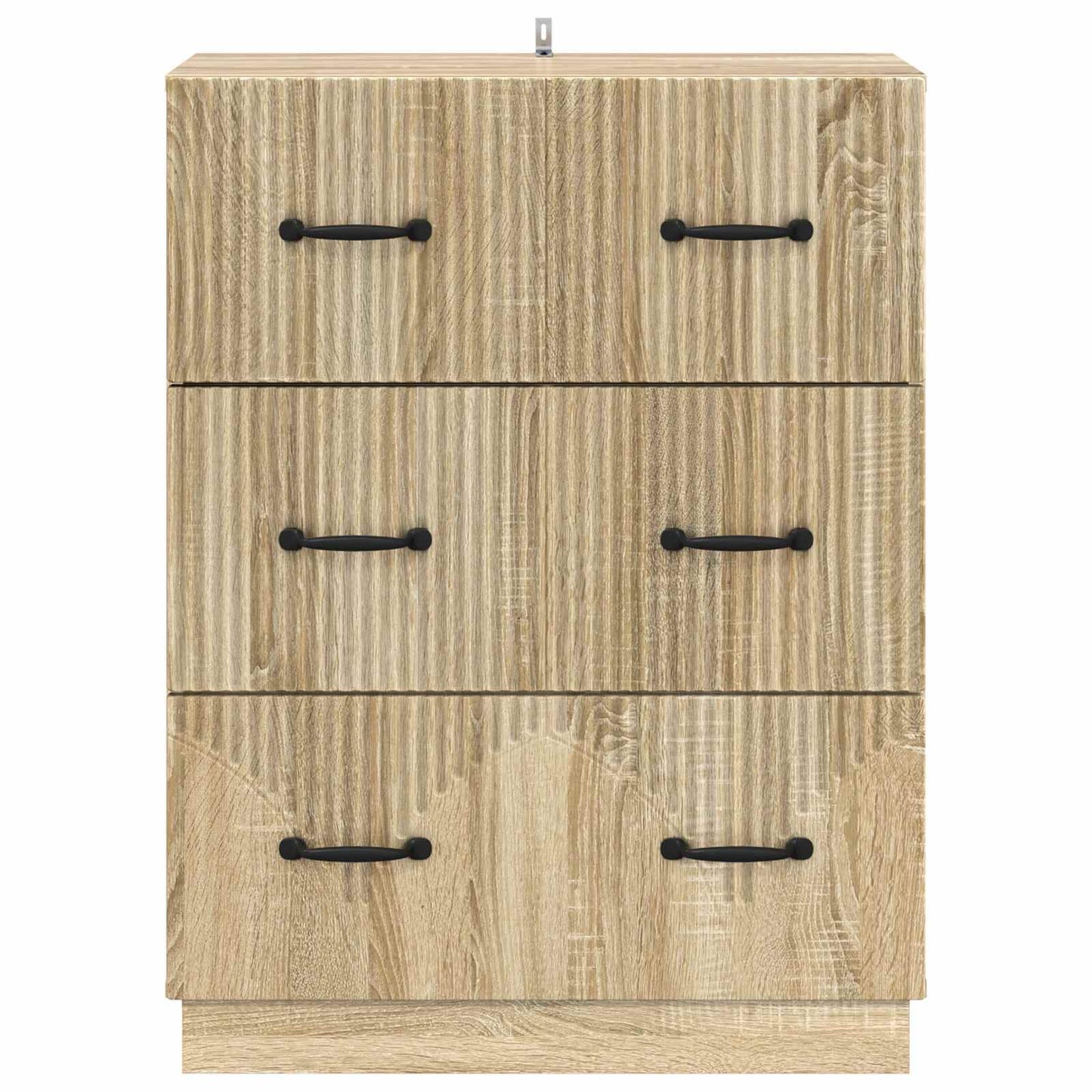Skuffeskap Sonoma eik 66 x 34,5 x 87 cm Konstruert tre