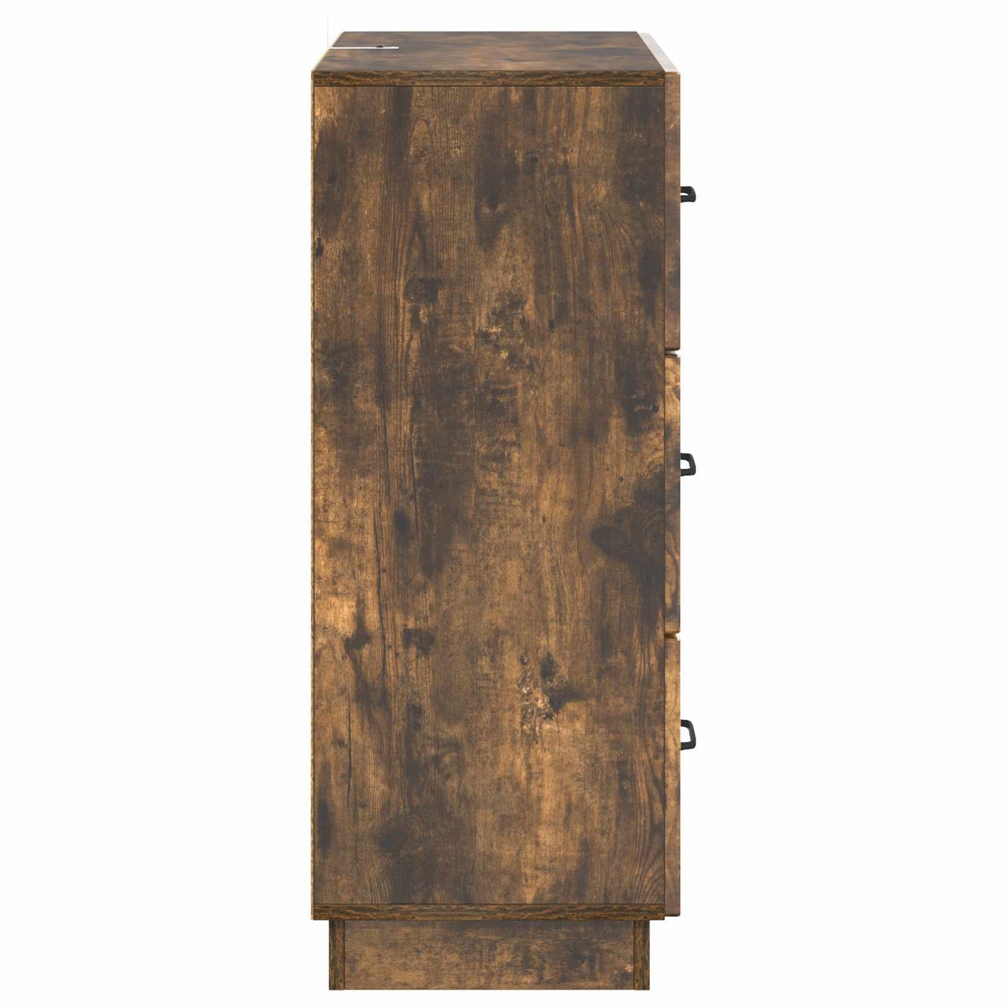 Skuffeskap Røkt Eik 66 x 34,5 x 87 cm Konstruert tre