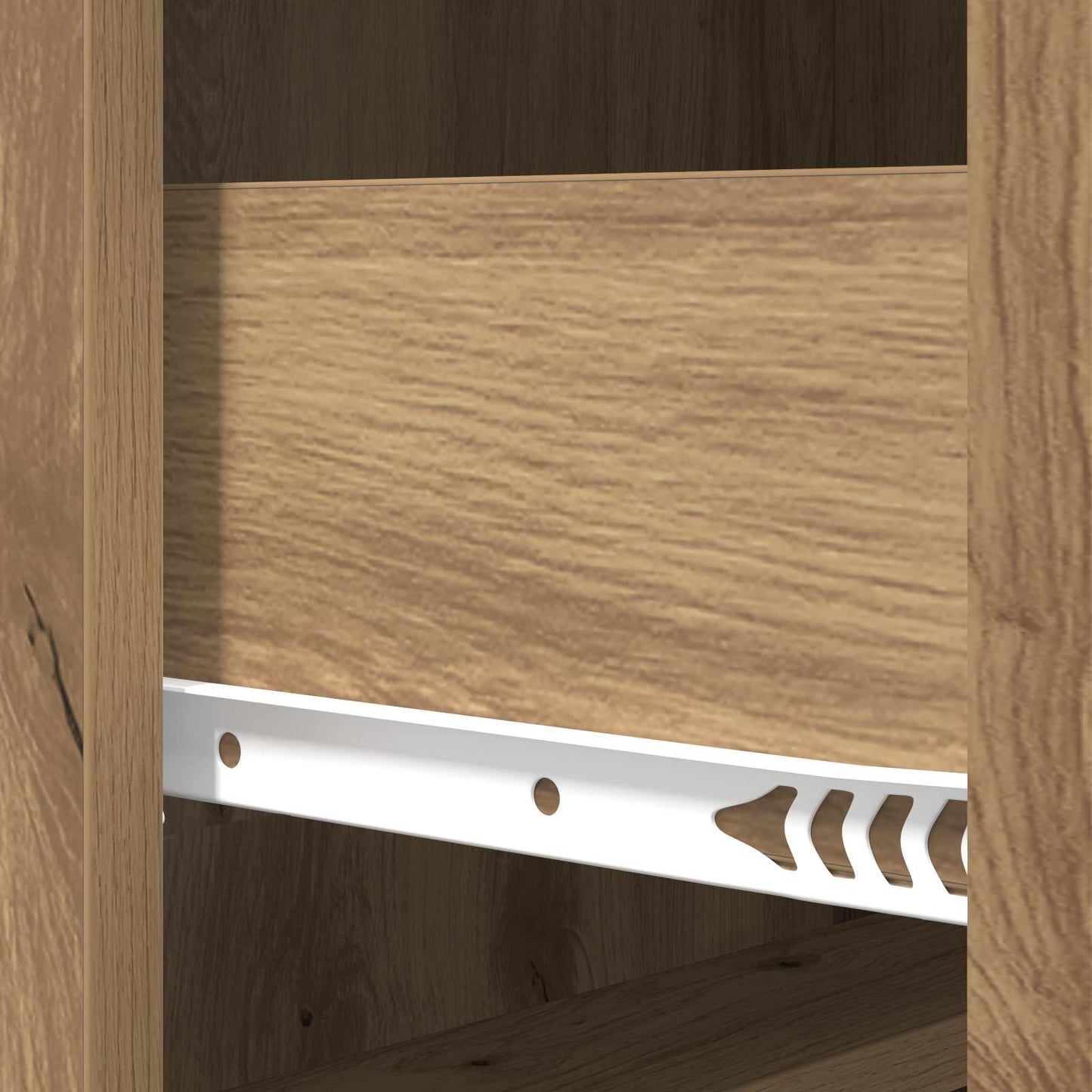 Skuffeskap 66 x 34,5 x 87 cm Konstruert tre Artisan eik