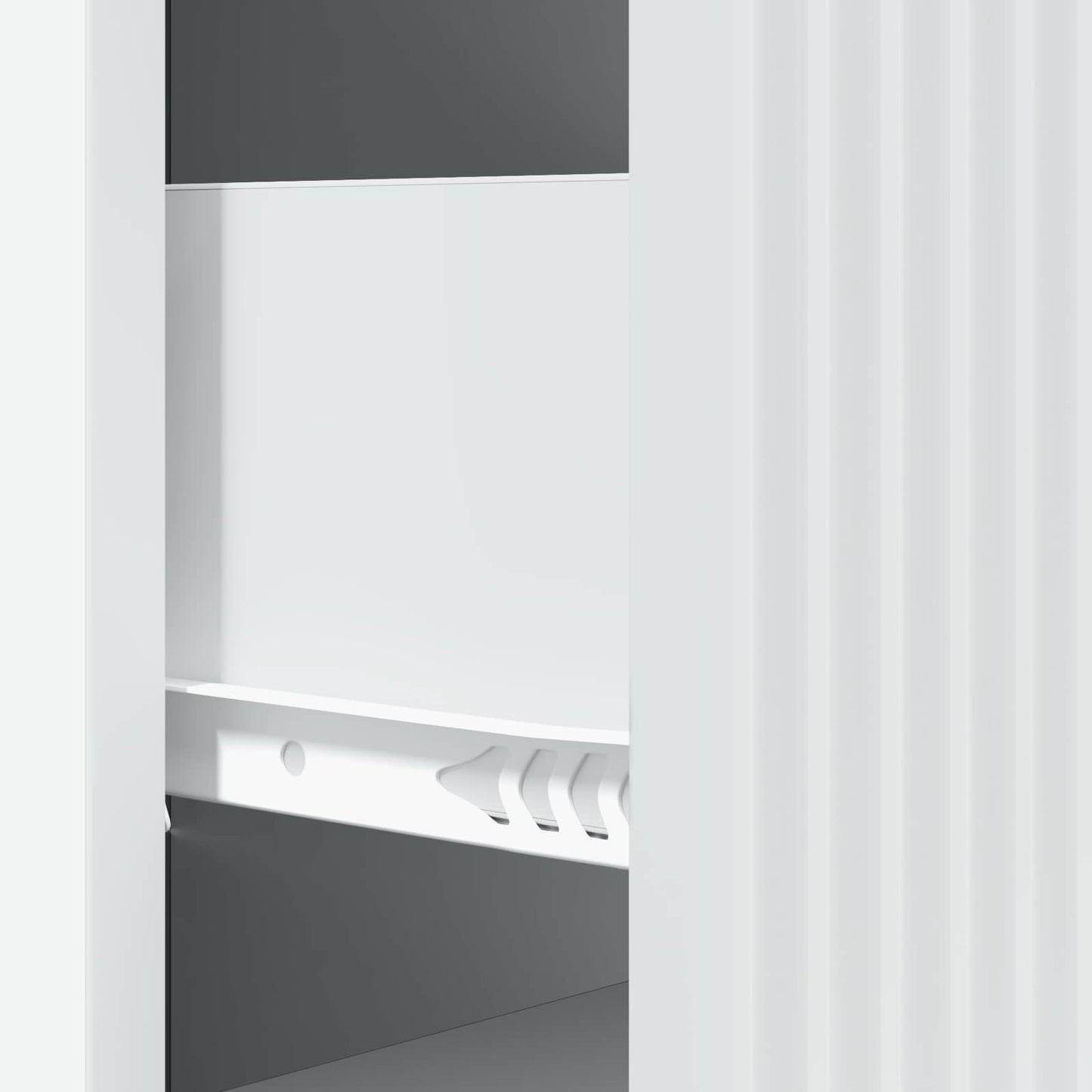 Skuffeskap Hvit 33 x 34,5 x 87 cm Konstruert tre
