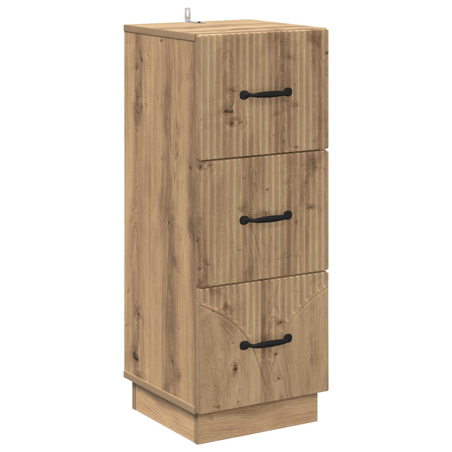 Skuffeskap 33 x 34,5 x 87 cm Konstruert tre Artisan eik