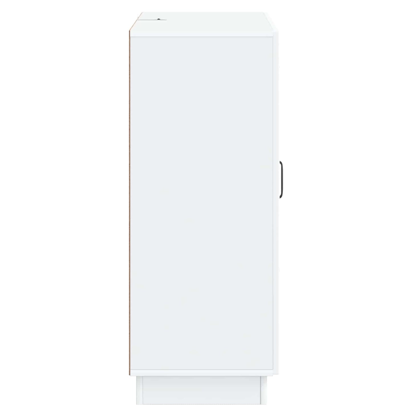 Serviesskap med skuff Hvit 66 x 34,5 x 87 cm Konstruert tre
