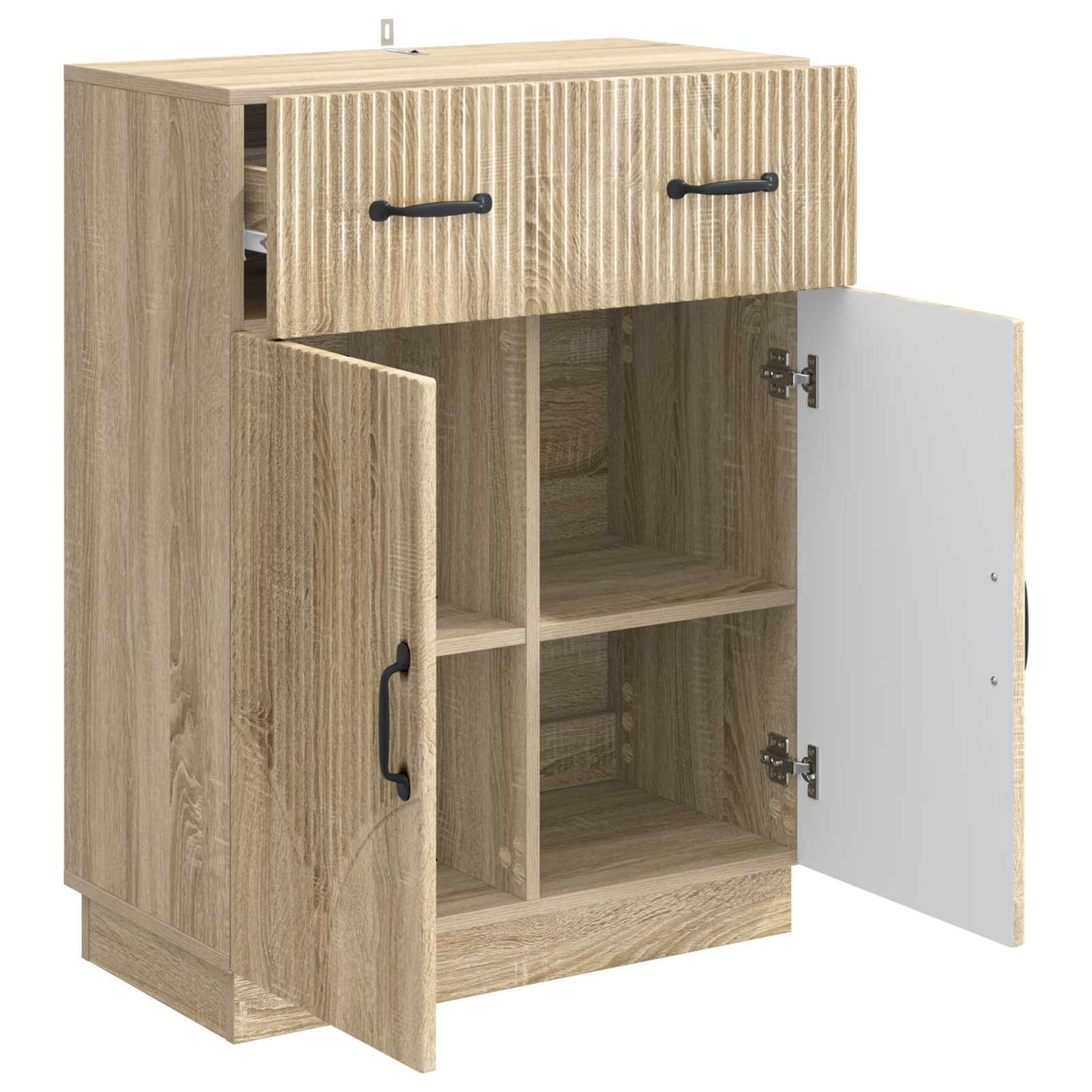 Serviesskap Sonoma eik 66 x 34,5 x 87 cm Konstruert tre