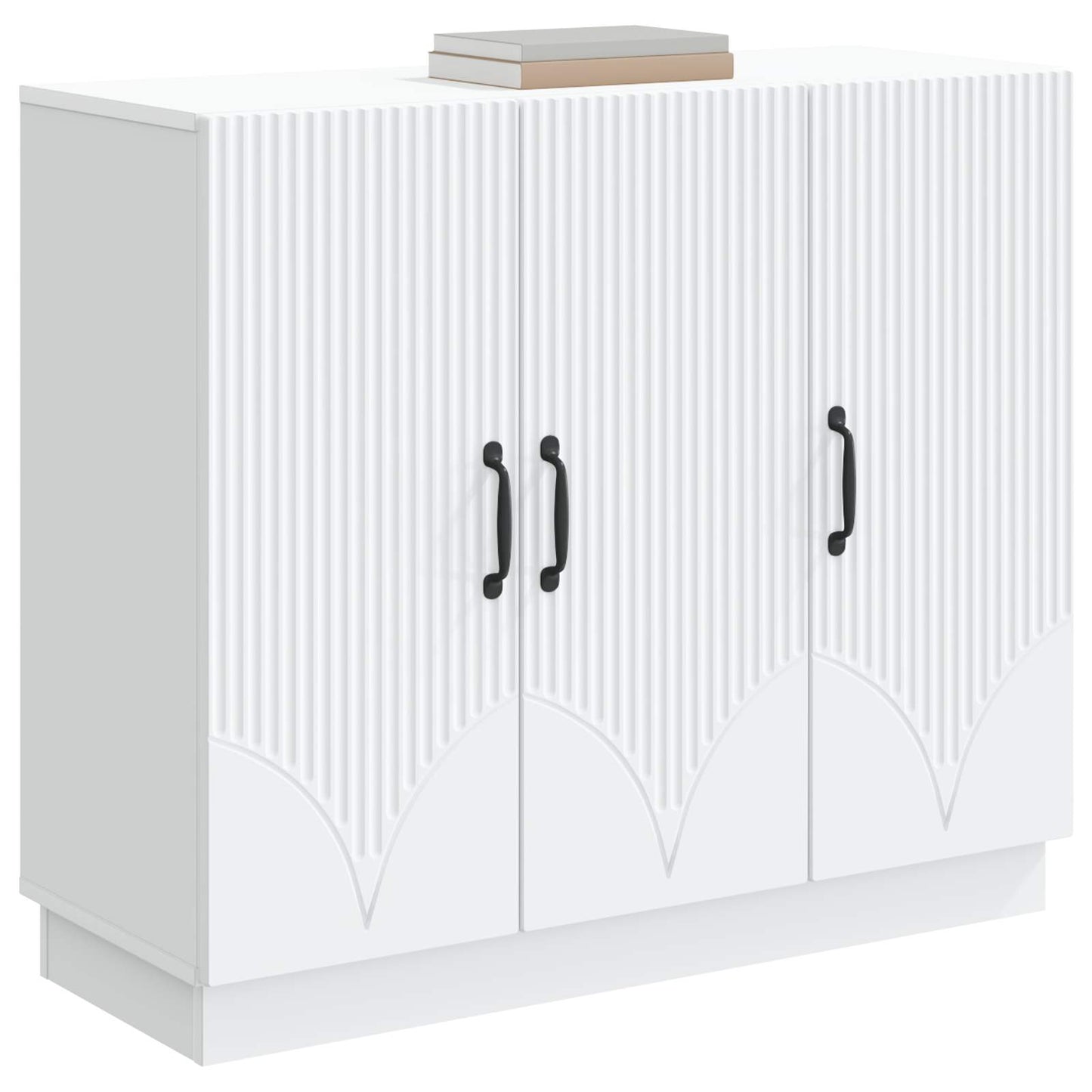 Serviesskap Hvit 89 x 34,5 x 77 cm Konstruert tre