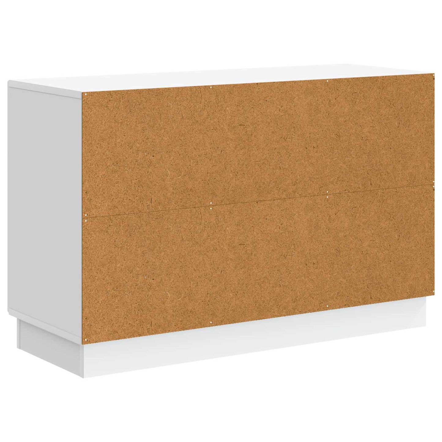 Serviesskap med skuff Hvit 89 x 34,5 x 57 cm Konstruert tre