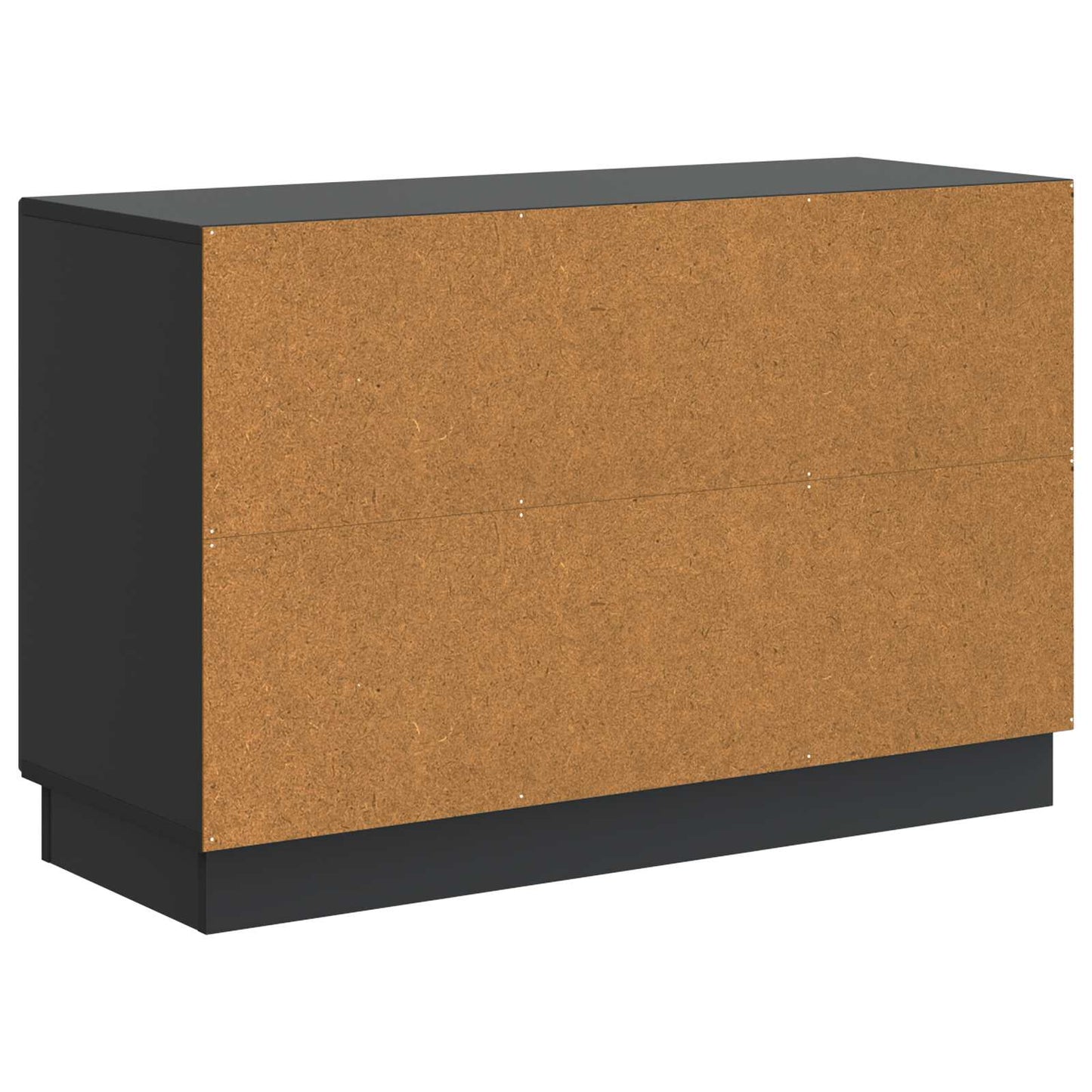 Serviesskap med skuff Svart 89 x 34,5 x 57 cm Konstruert tre