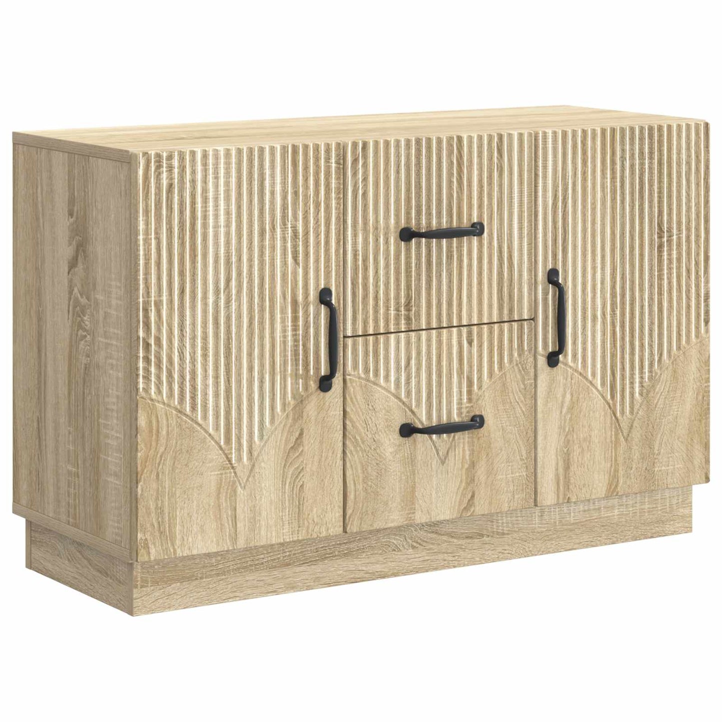 Serviesskap Sonoma eik 89 x 34,5 x 57 cm Konstruert tre