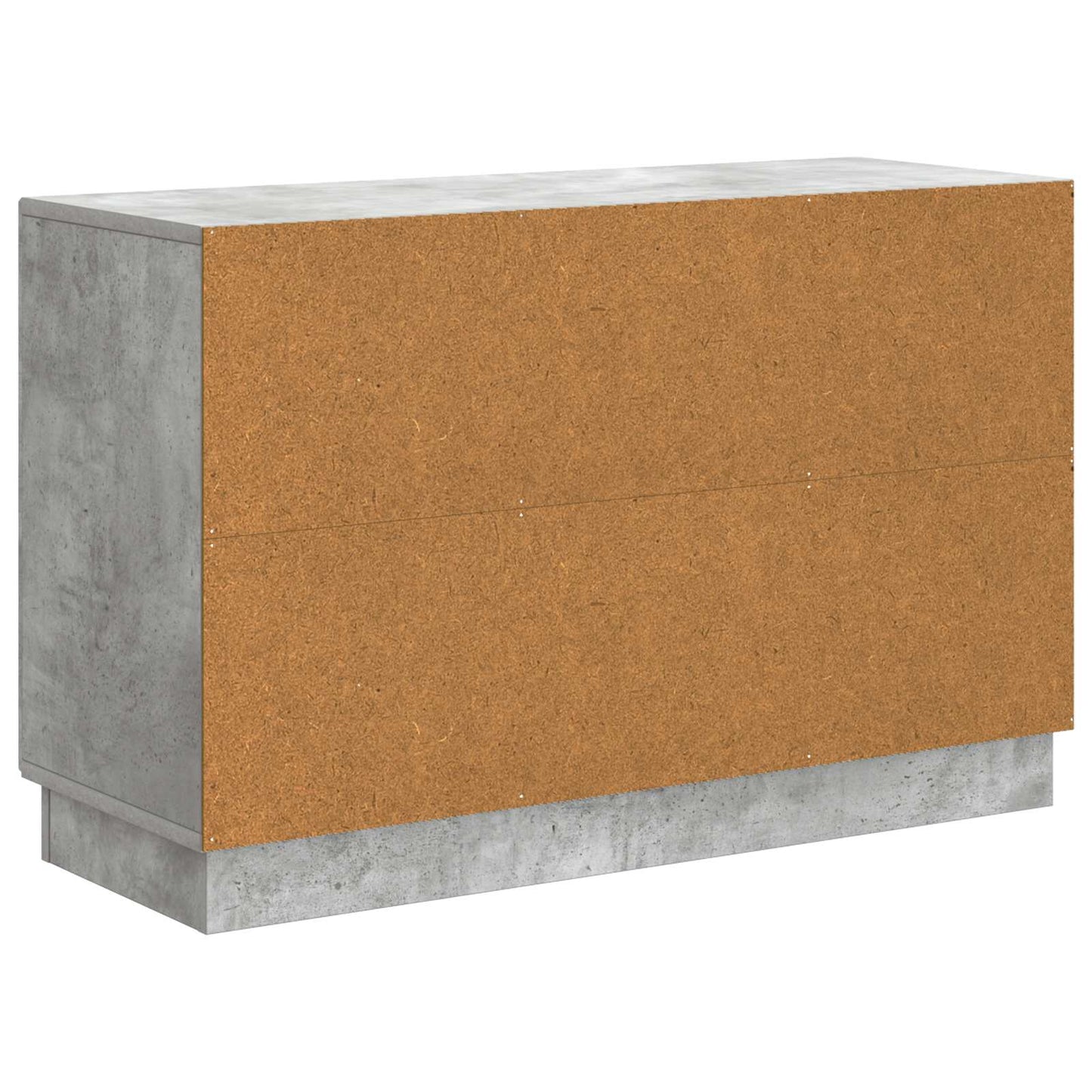 Serviesskap Betonggrå 89 x 34,5 x 57 cm Konstruert tre
